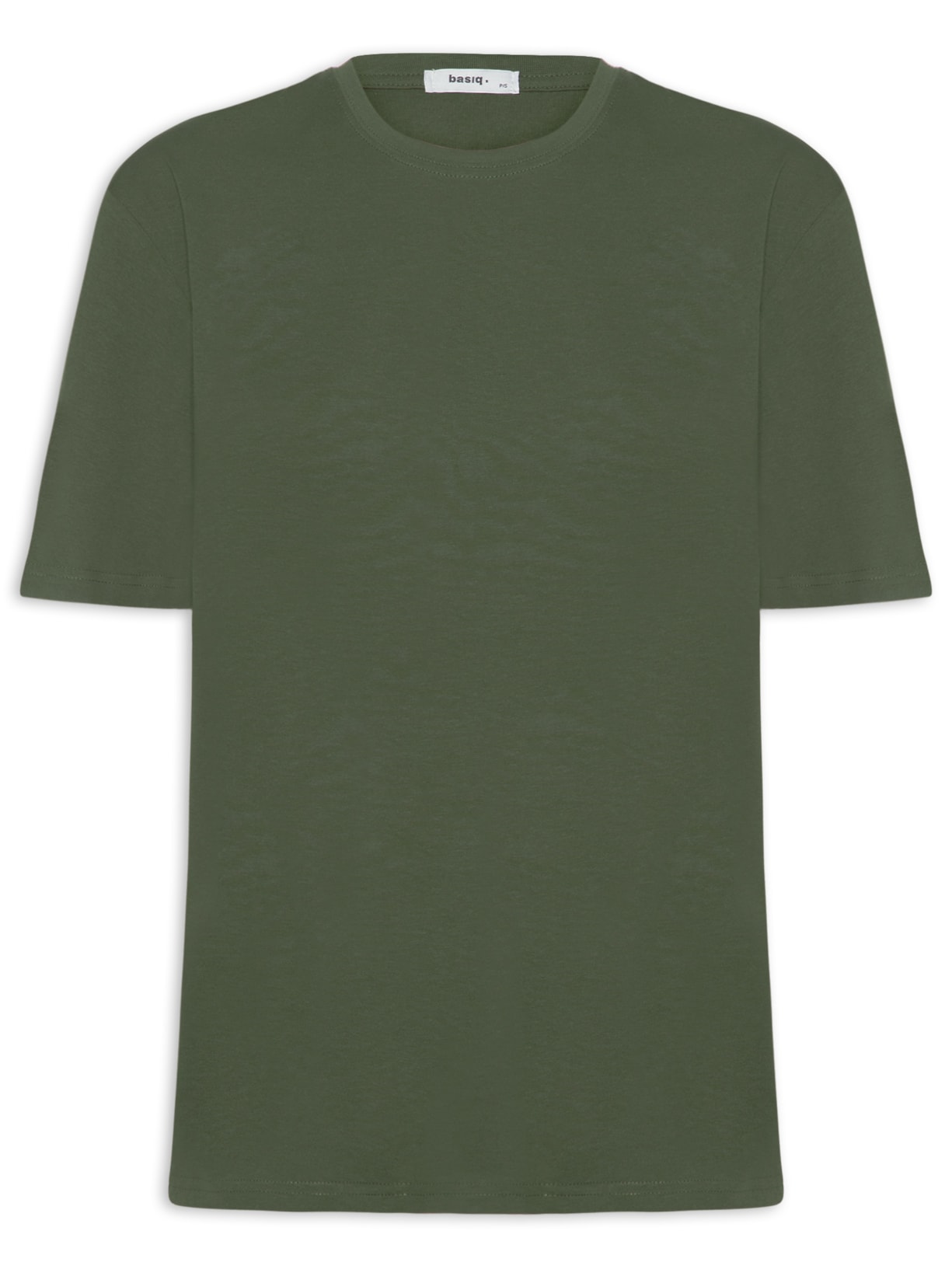 Camiseta Feminina Oversized Manga Curta - Verde