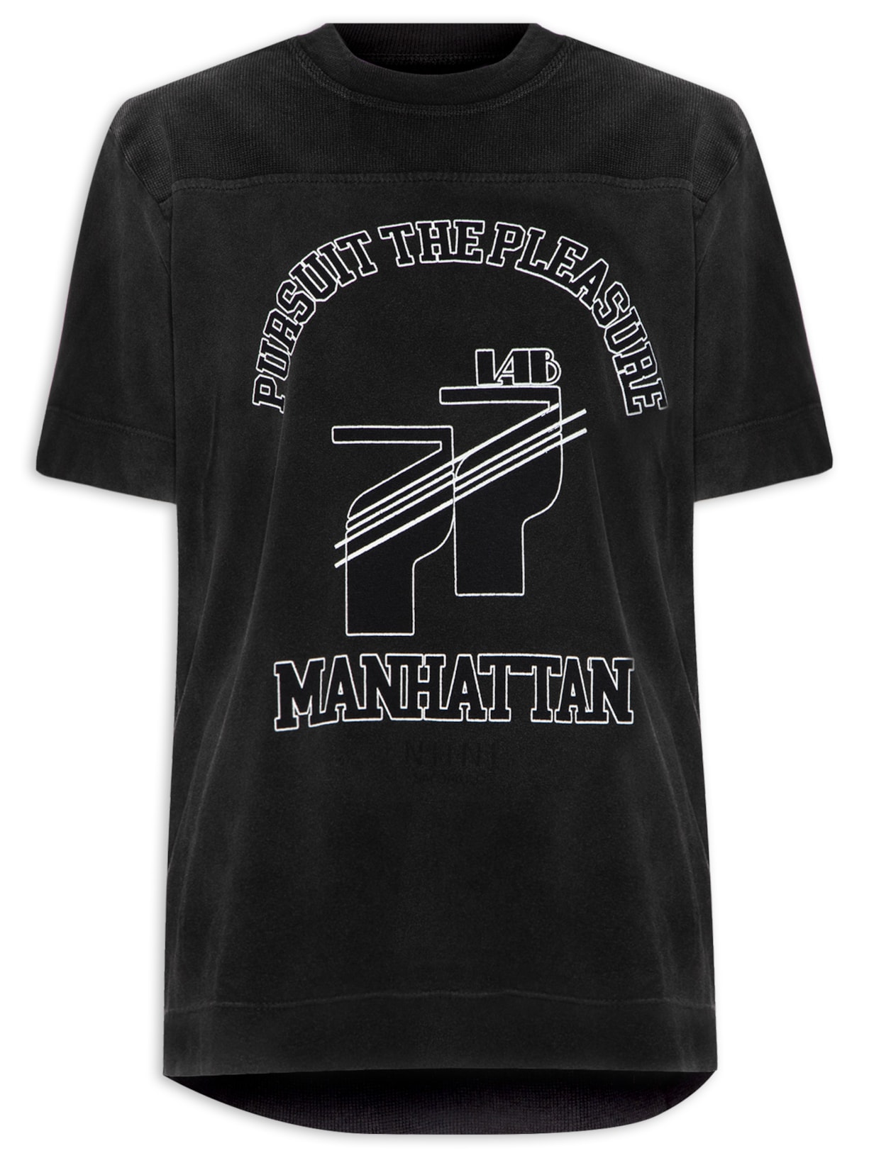 Camiseta Feminina Oversized Pleasure - Cinza