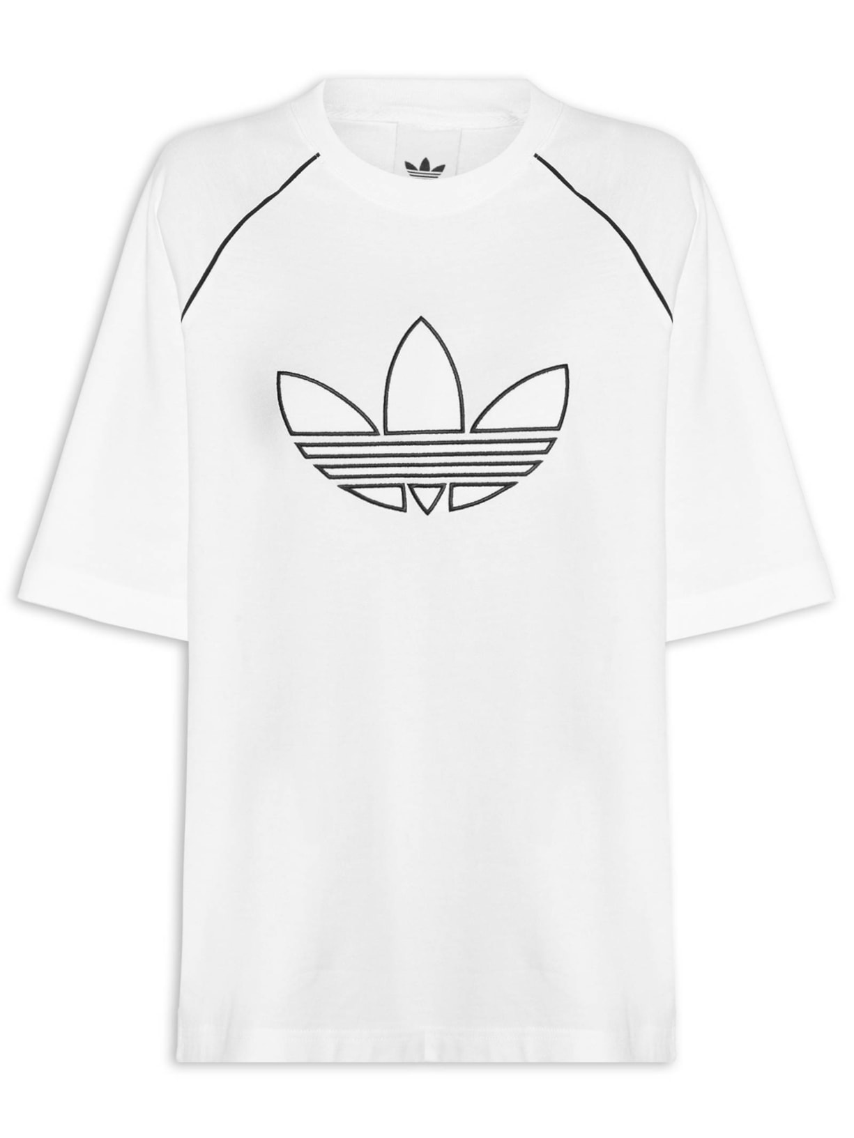 Camiseta Feminina Oversized T Adilenium - Branco