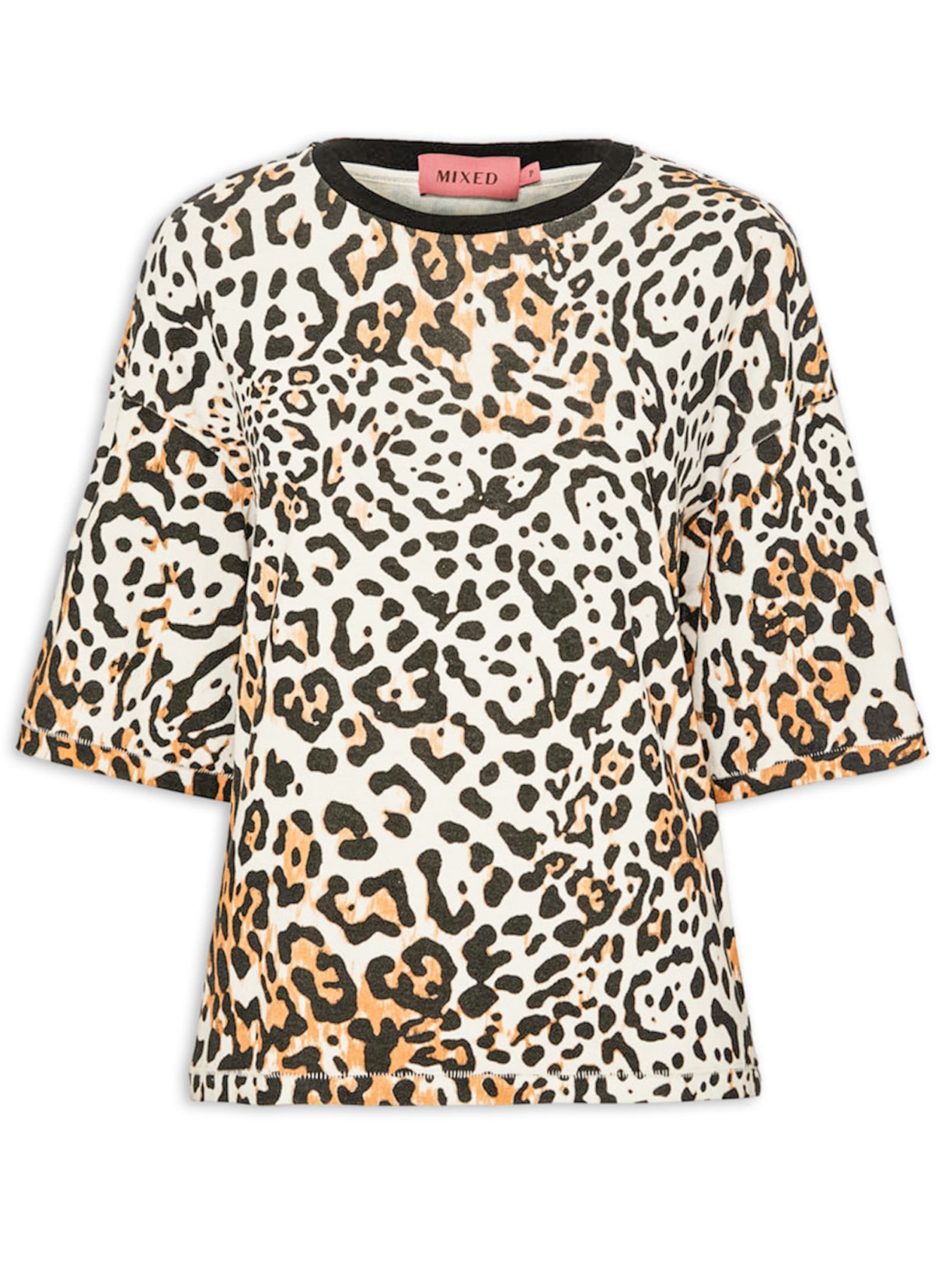 Camiseta Feminina Panthera V27 Animal Print Mixed