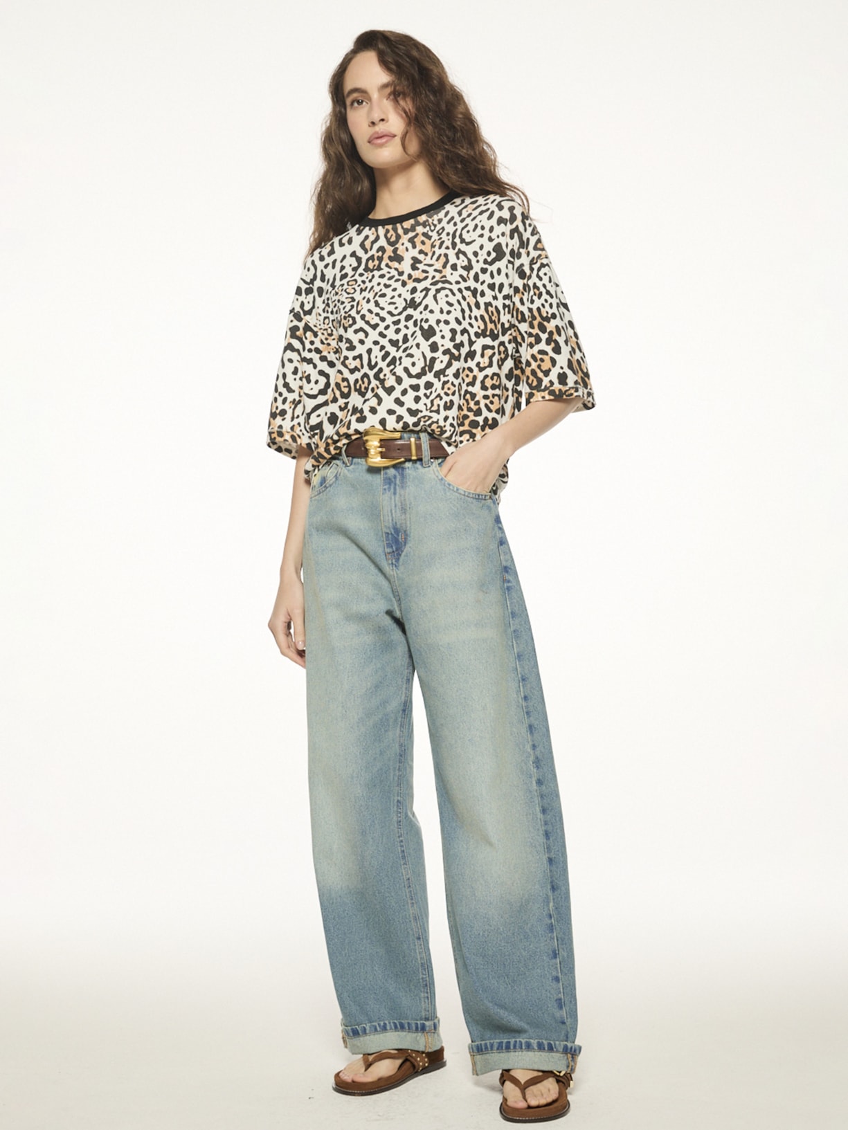 Camiseta Feminina Panthera V27 Animal Print Mixed