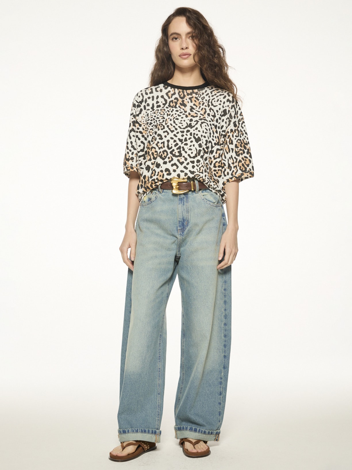 Camiseta Feminina Panthera V27 Animal Print Mixed