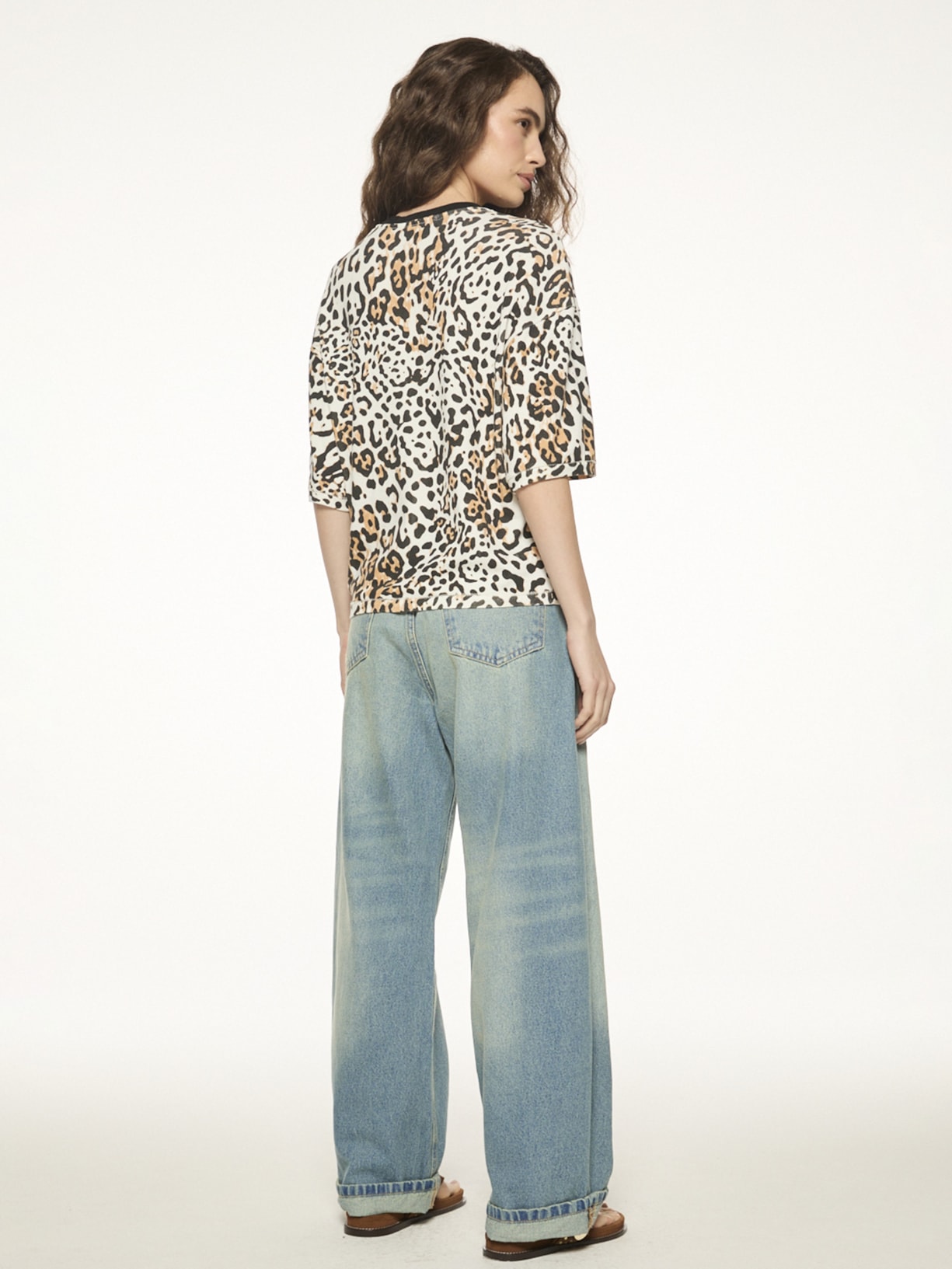 Camiseta Feminina Panthera V27 Animal Print Mixed
