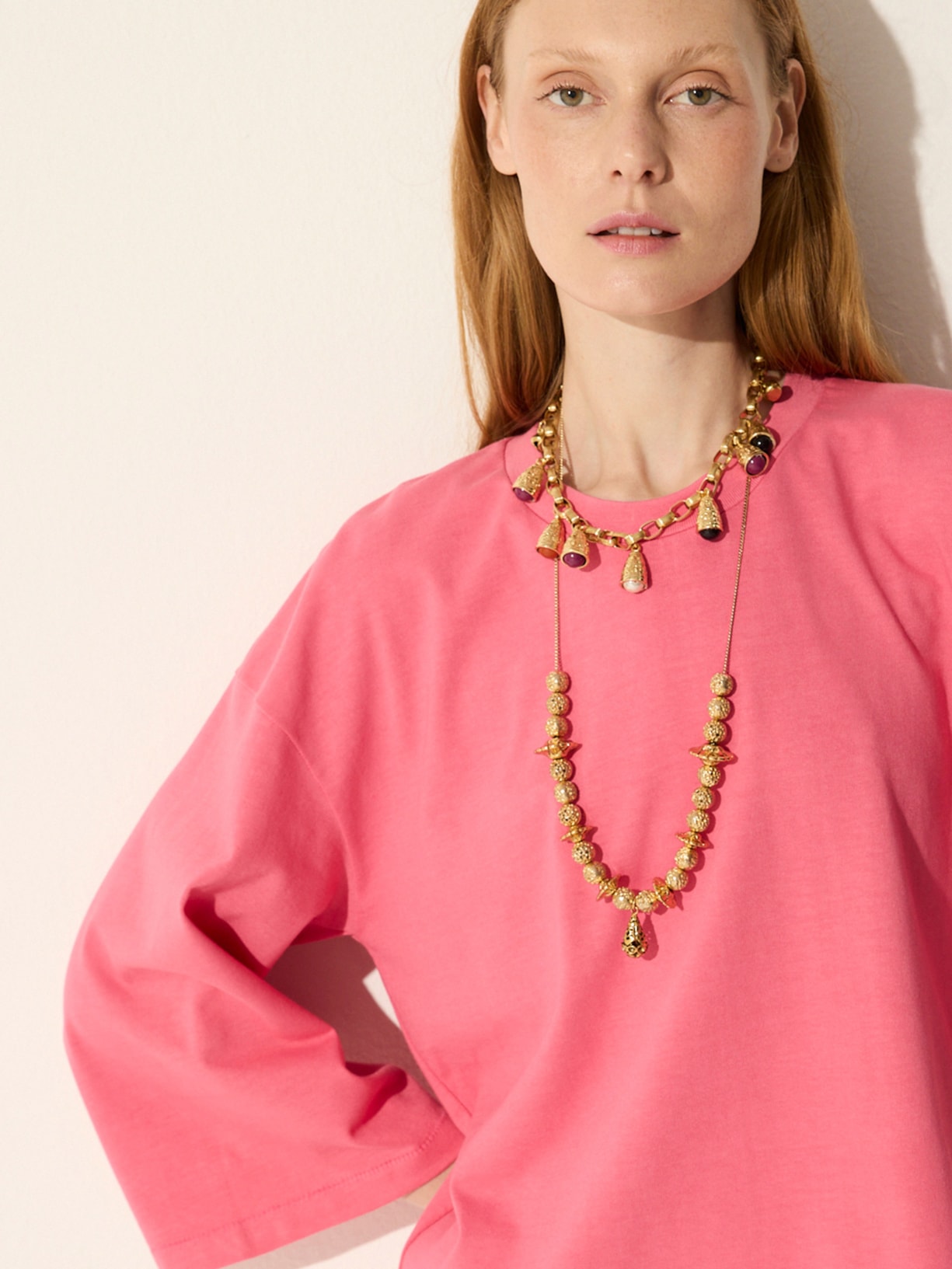 Camiseta Feminina Paris V26 Rosa Mixed