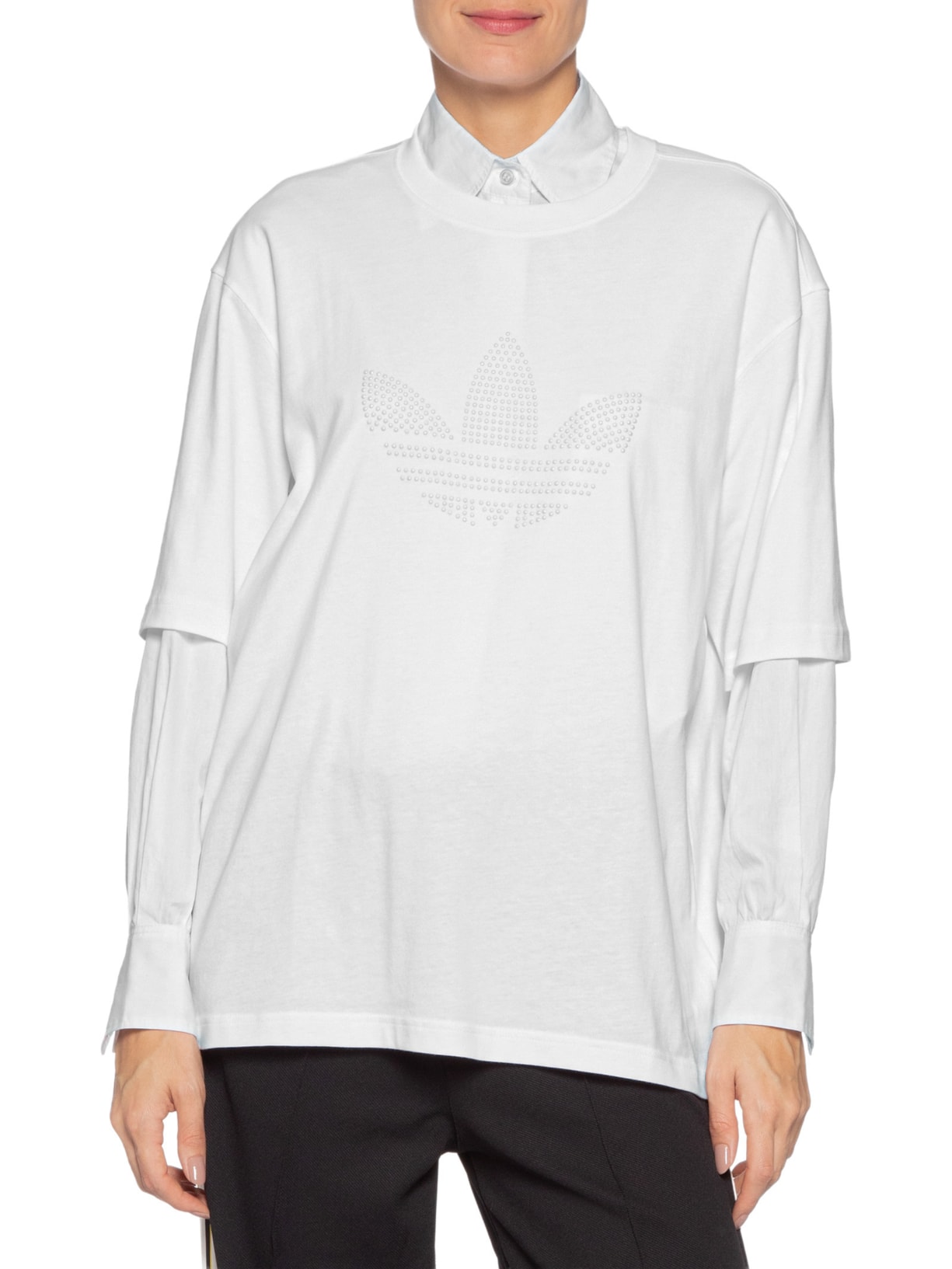 Camiseta Feminina Pearl Branco Adidas Originals