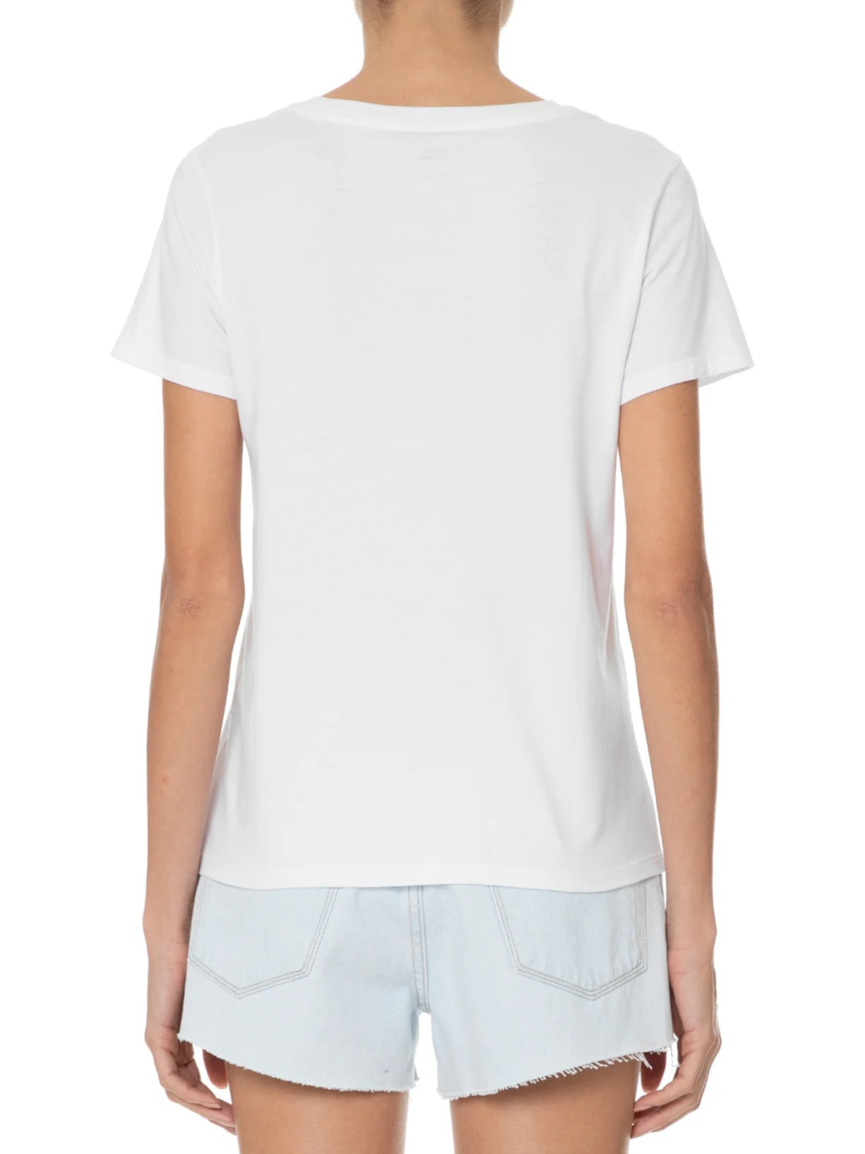Camiseta Feminina Perfect V Neck Tee Branco Levi's