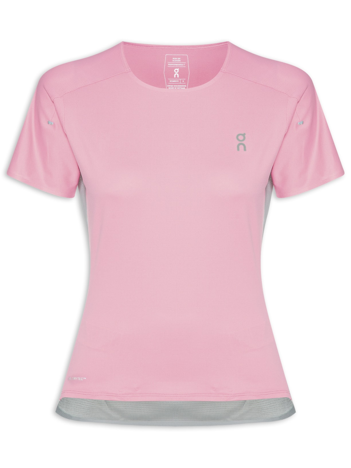 Camiseta Feminina Performance-T Rosa On Running