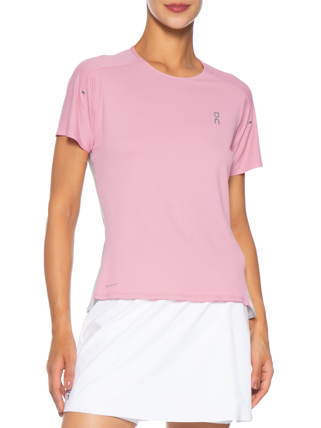 Camiseta Feminina Performance-T Rosa On Running