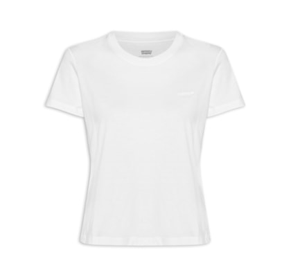 Camiseta Feminina Pima Tee - Branco