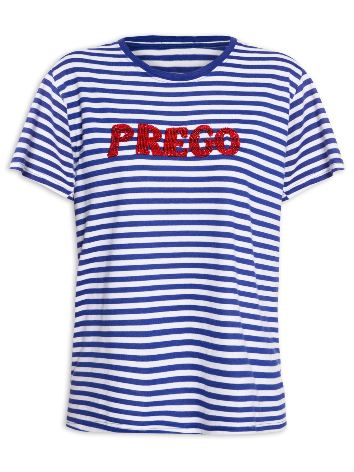 Camiseta Feminina Prego - Azul
