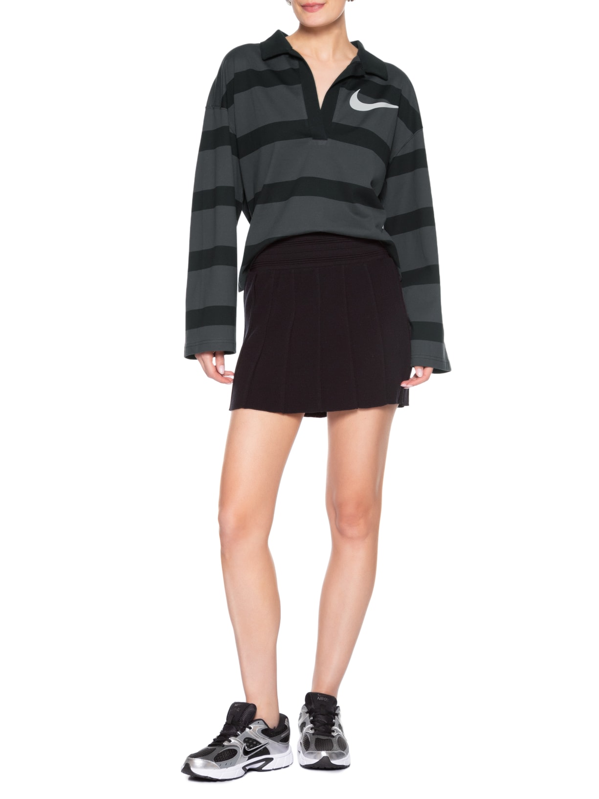 Camiseta Feminina Prep Top Preto Nike