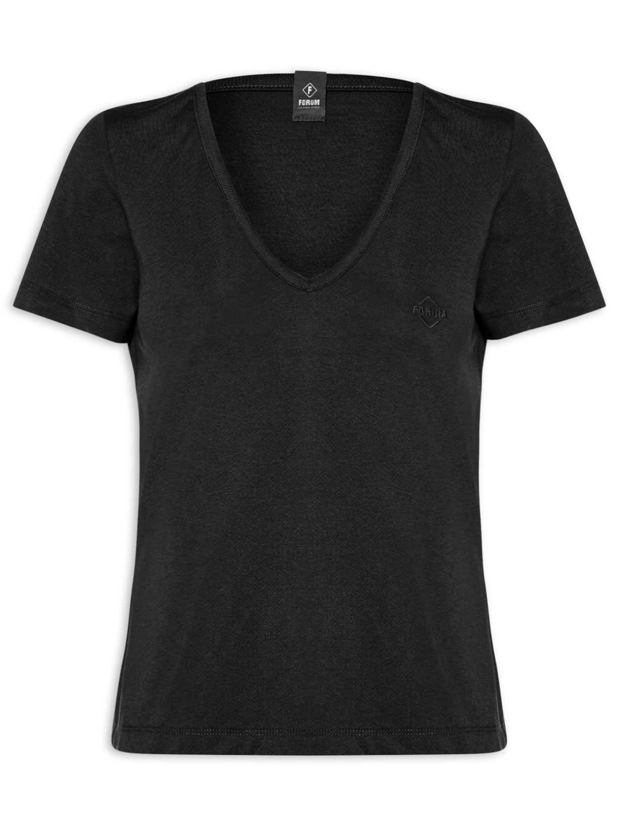 Camiseta Feminina Preto Forum