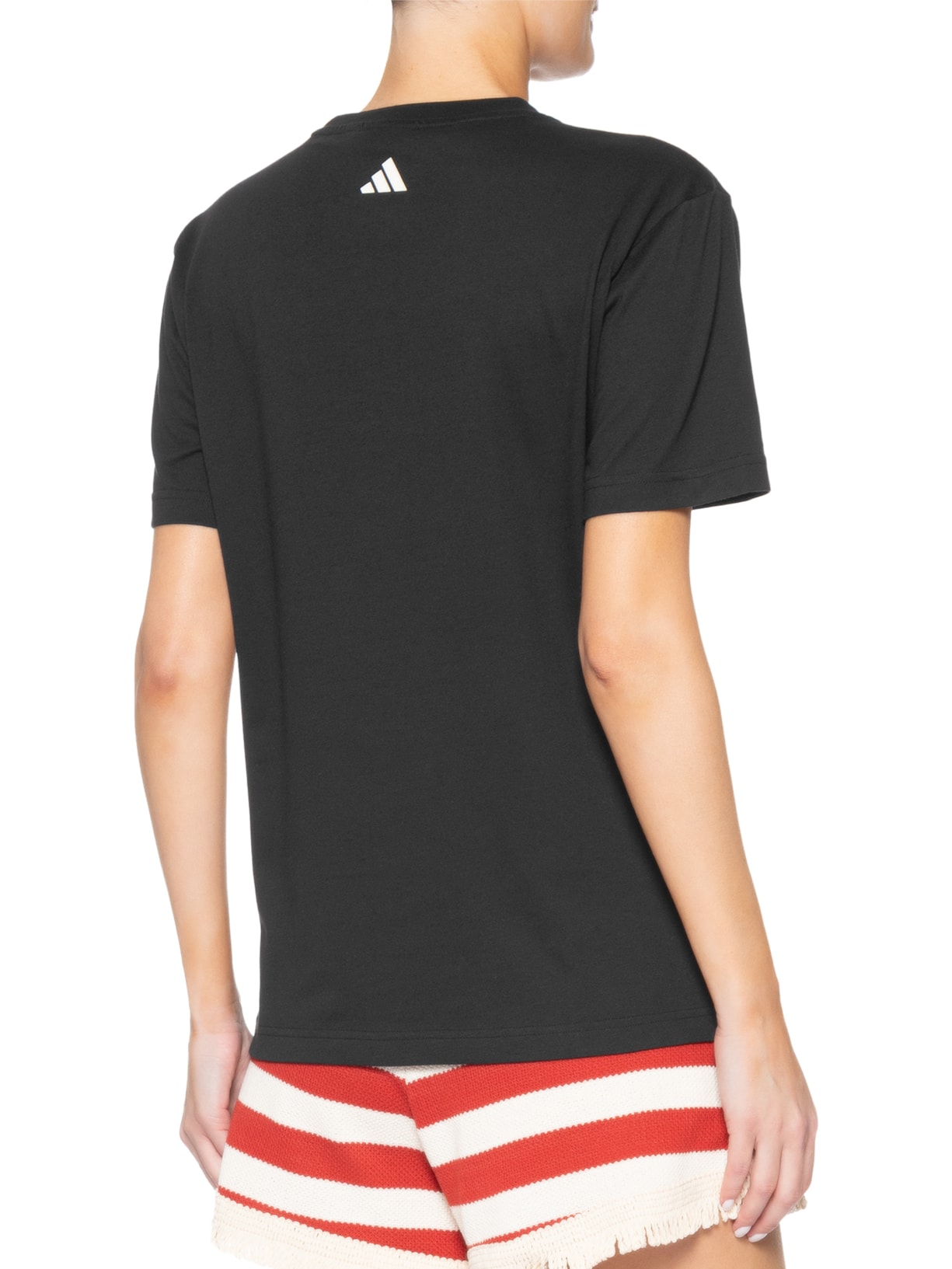 Camiseta Feminina Preto Adidas + Farm