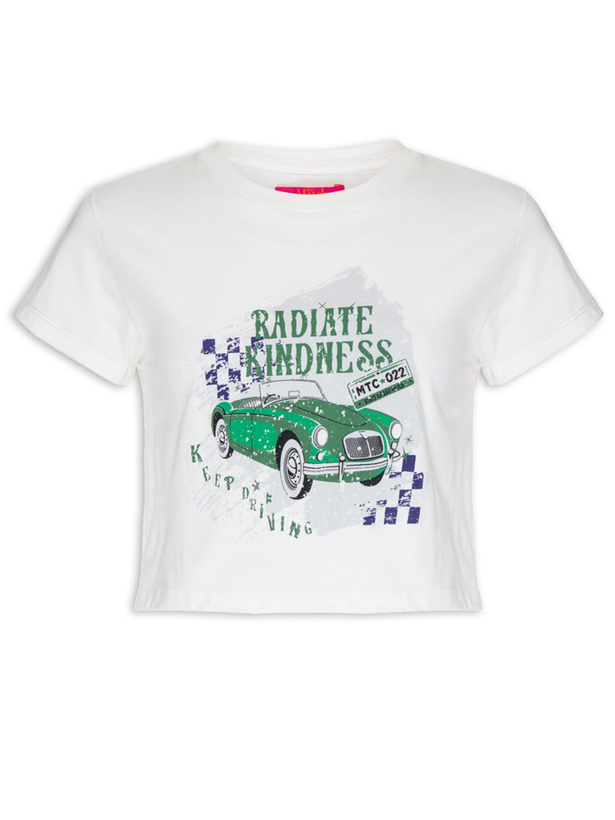 Camiseta Feminina Radiate Kindness I23 - Verde