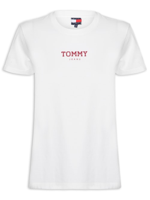 Camiseta Feminina Reg Essential Logo 2 Tee – Branco