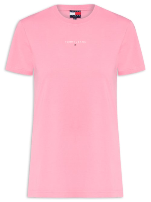 Camiseta Feminina Reg Linear SS Tee – Rosa