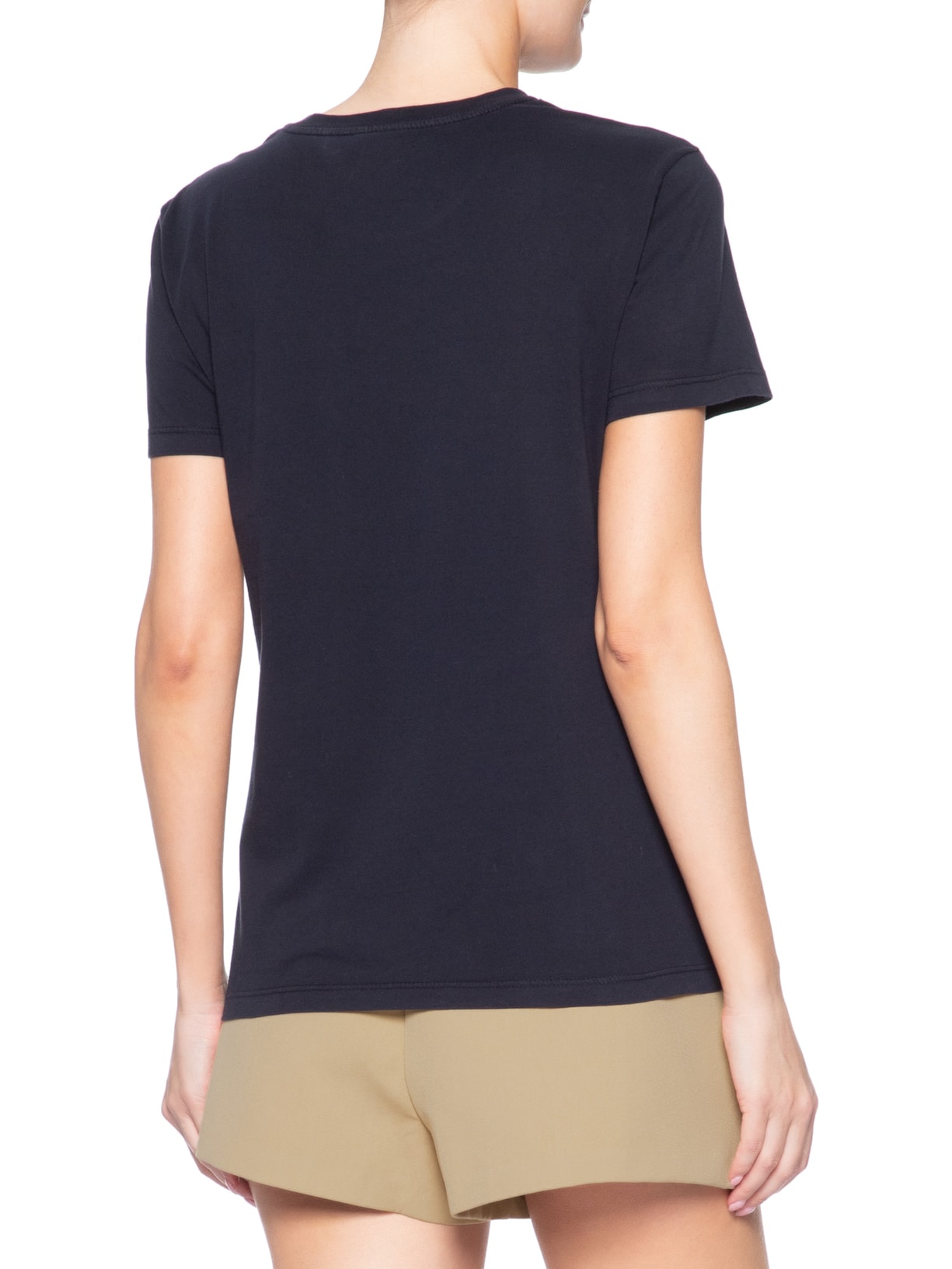 Camiseta Feminina Reg Linear SS Tee – Azul Tommy Jeans