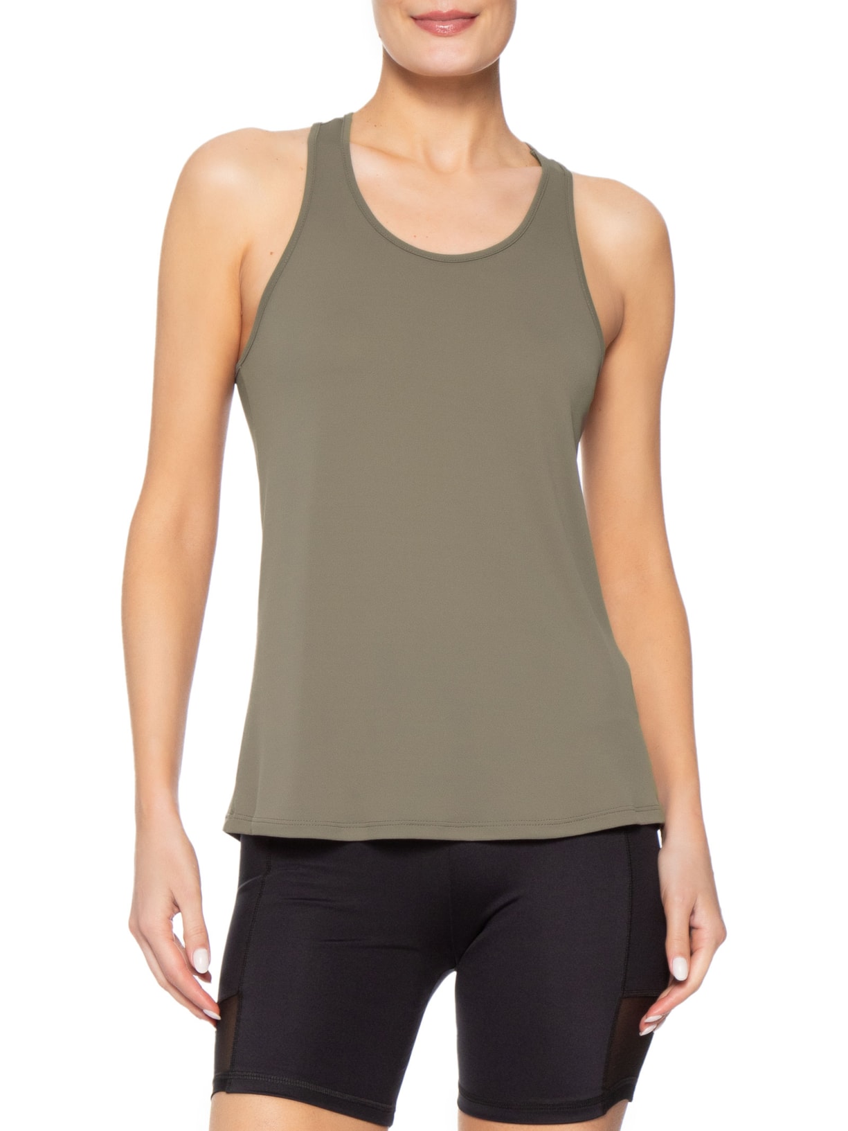 Camiseta Feminina Regata Marrom Hering Sports