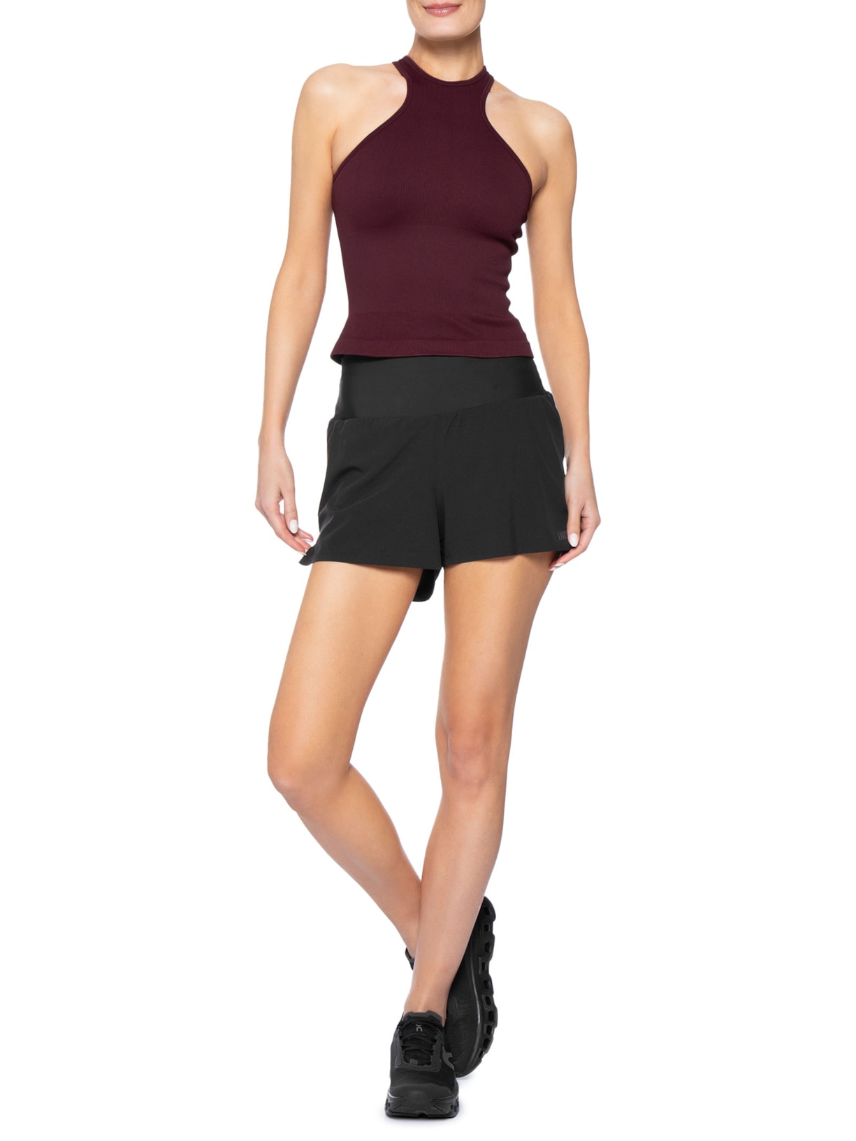Camiseta Feminina Regata Vermelho Hering Sports