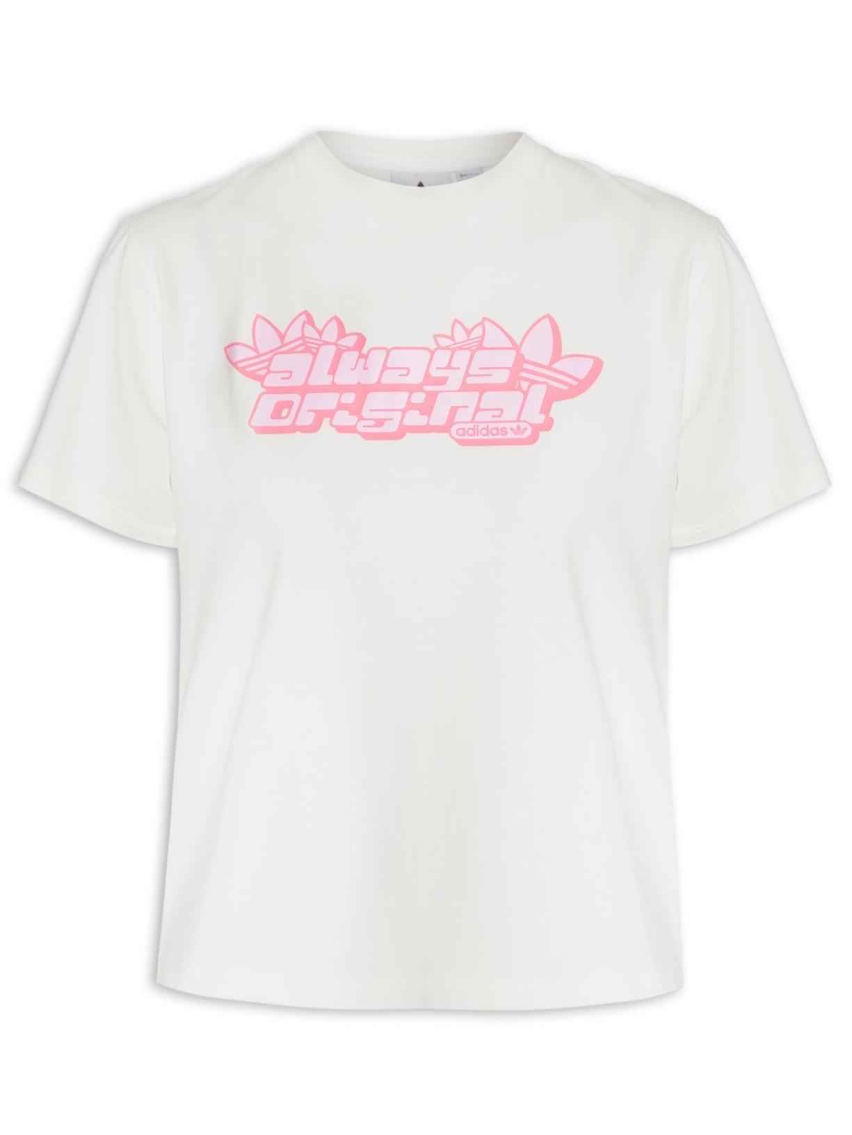 Camiseta Feminina Regular Graphic - Off White