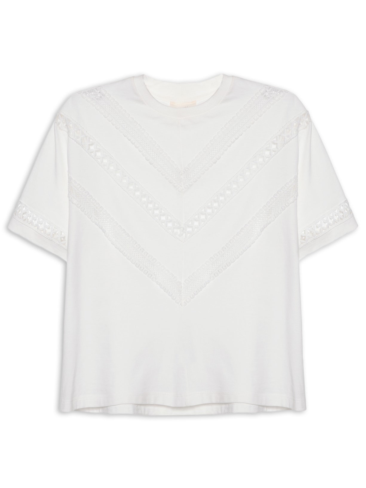 Camiseta Feminina Renata - Branco
