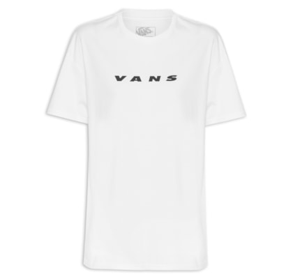 Camiseta Feminina Retro Vans OS SS - Branco