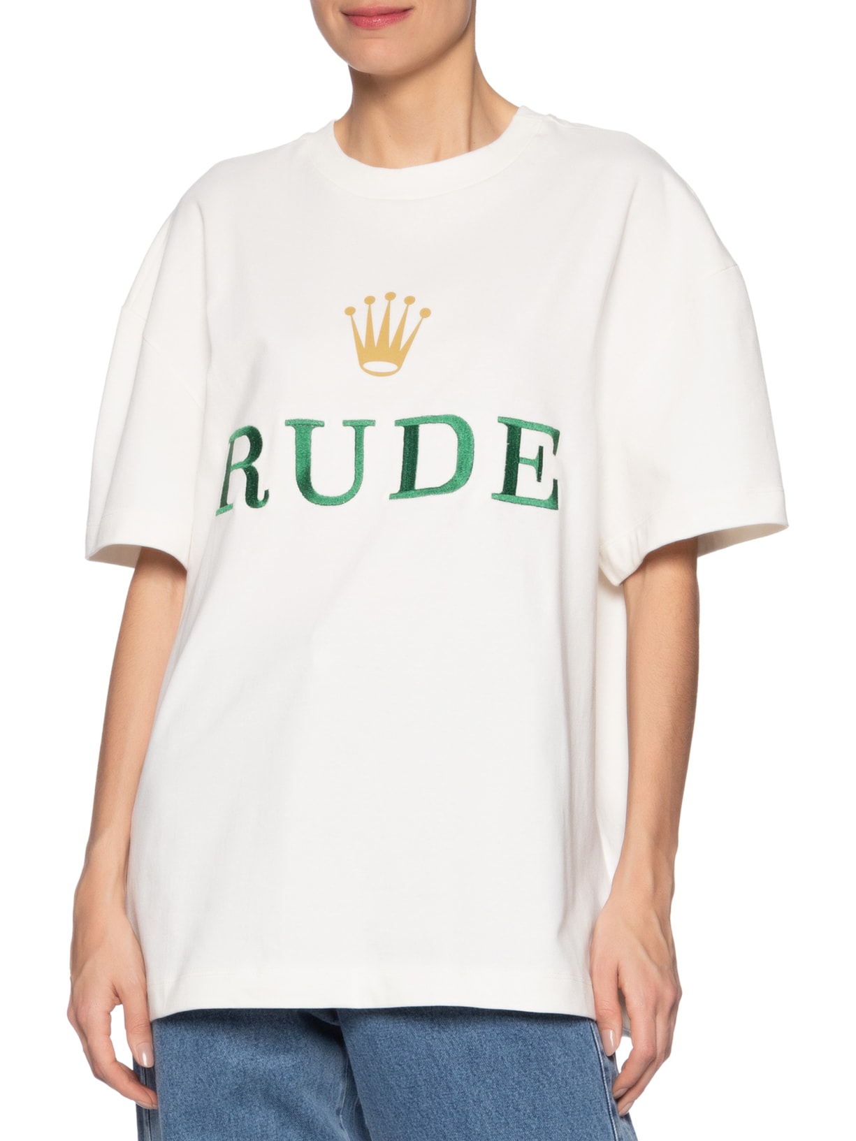 Camiseta Feminina Rude Off White Francesca