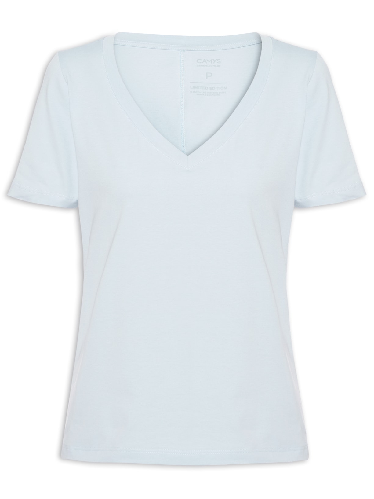 Camiseta Feminina Salva Looks - Azul