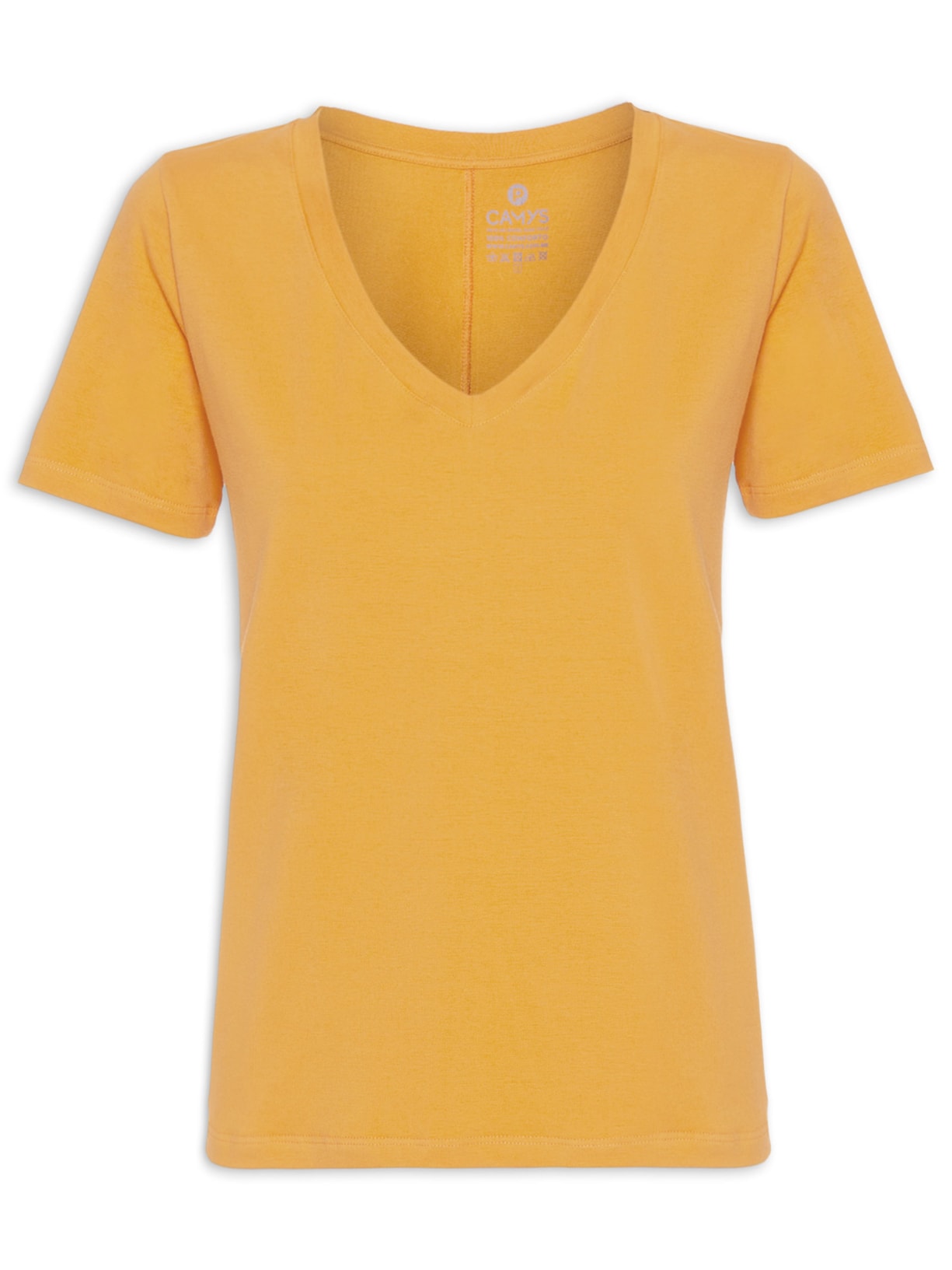 Camiseta Feminina Salva Looks - Laranja
