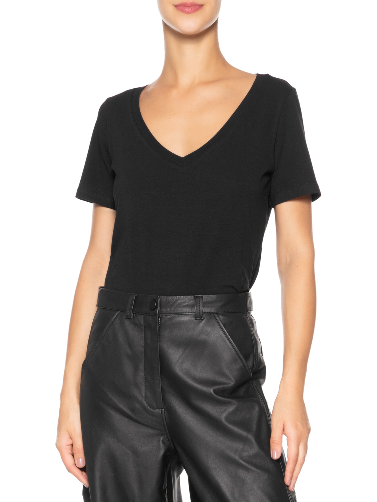 Camiseta Feminina Salva Looks Preto Camys