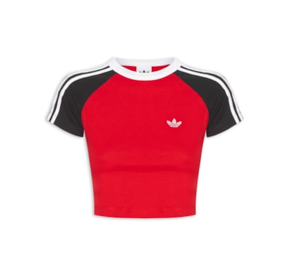 Camiseta Feminina Short Sleeve T Baby - Vermelho