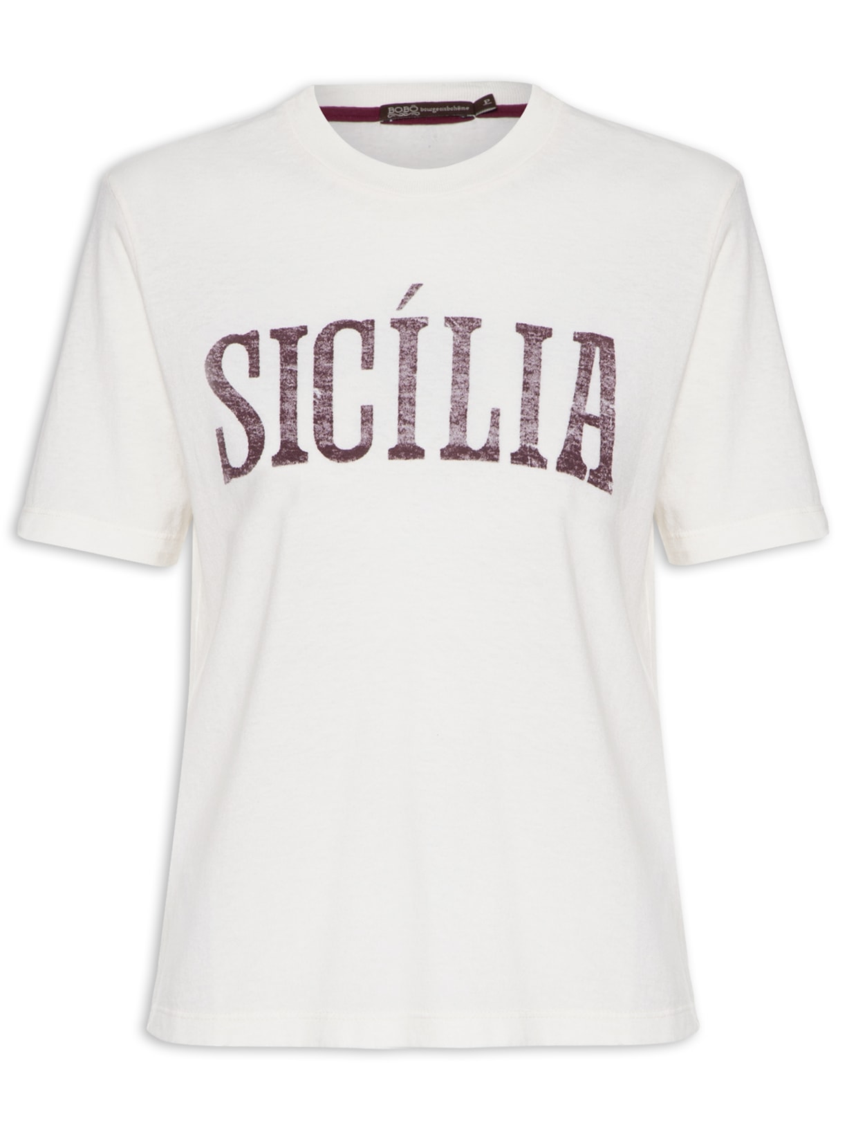 Camiseta Feminina Sicilia - Off White
