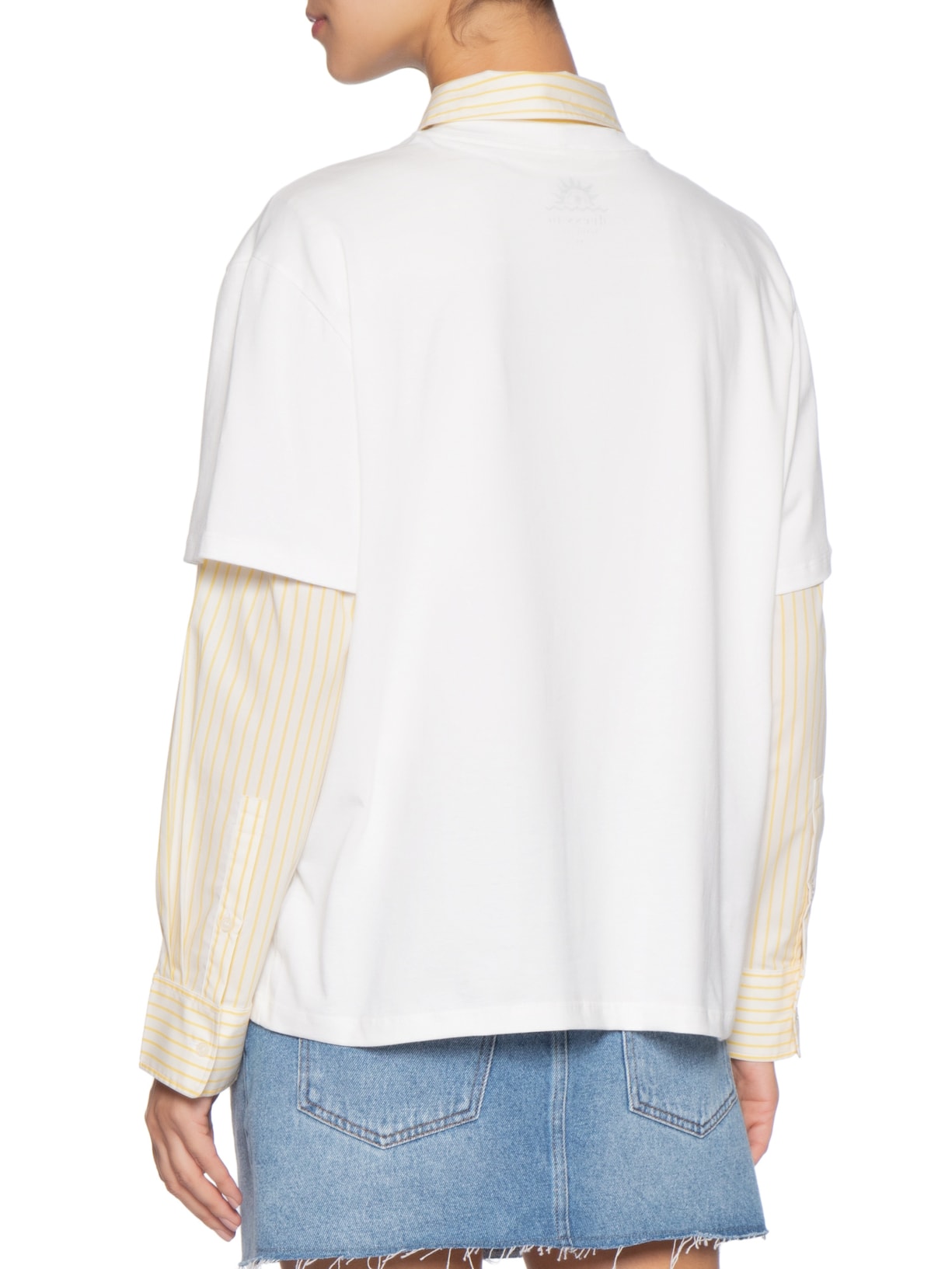 Camiseta Feminina Silk Brasil Branco Dress To