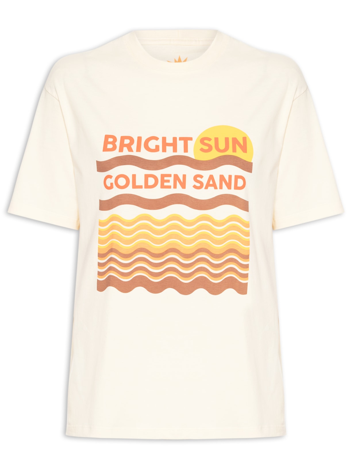 Camiseta Feminina Silk Bright Sun - Amarelo
