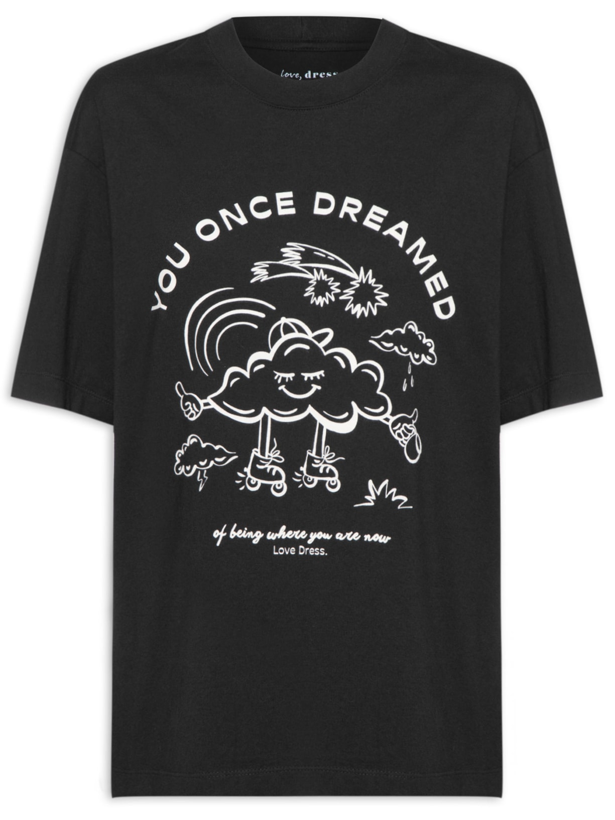 Camiseta Feminina Silk Dream - Preto