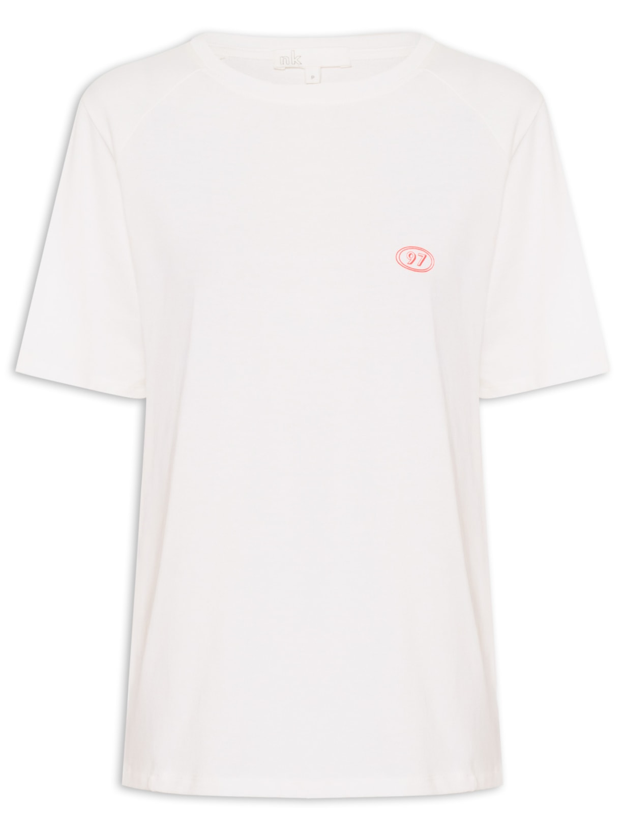 Camiseta Feminina Silk Jaguar - Off White