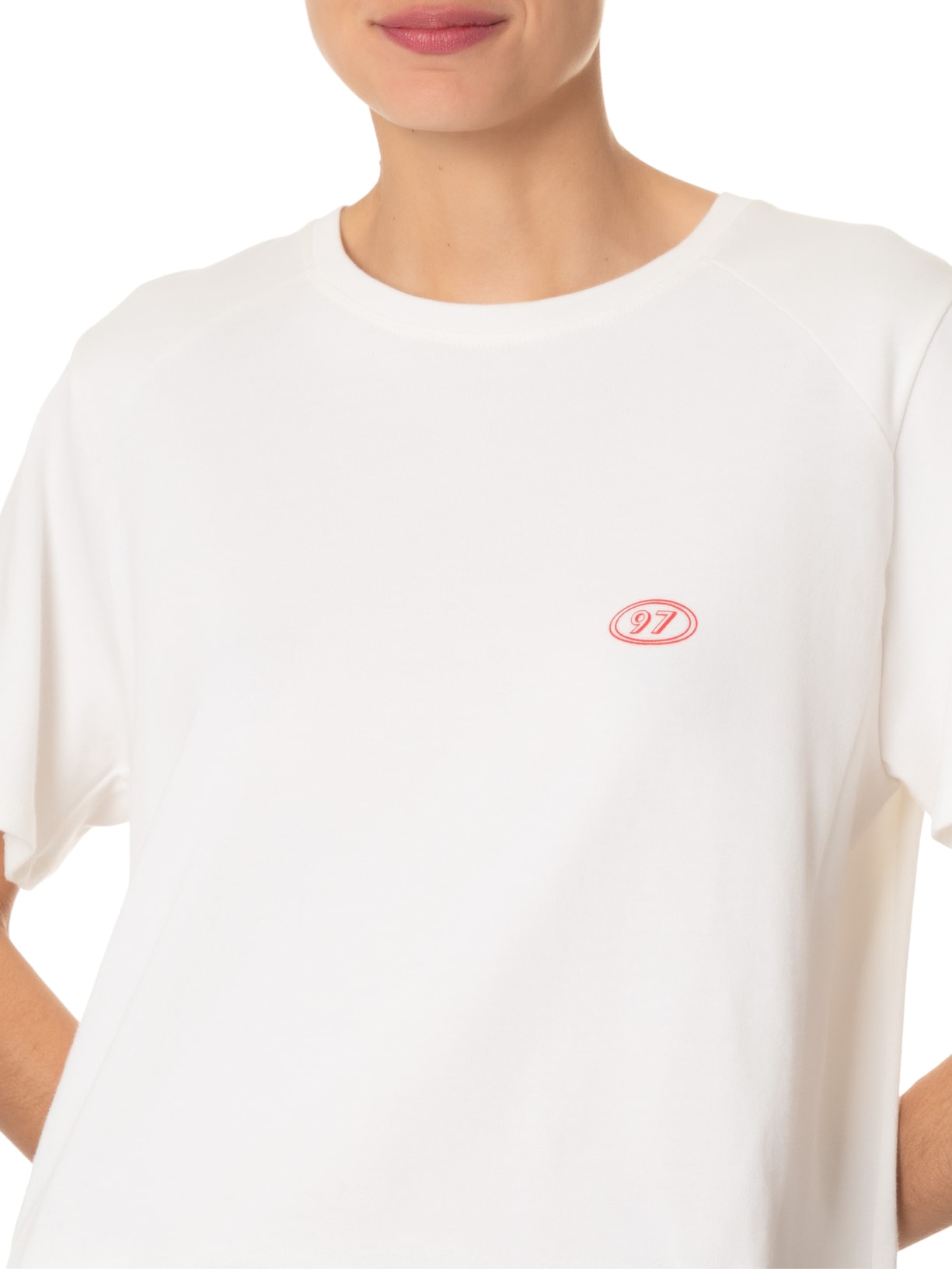 Camiseta Feminina Silk Jaguar Off White Nk