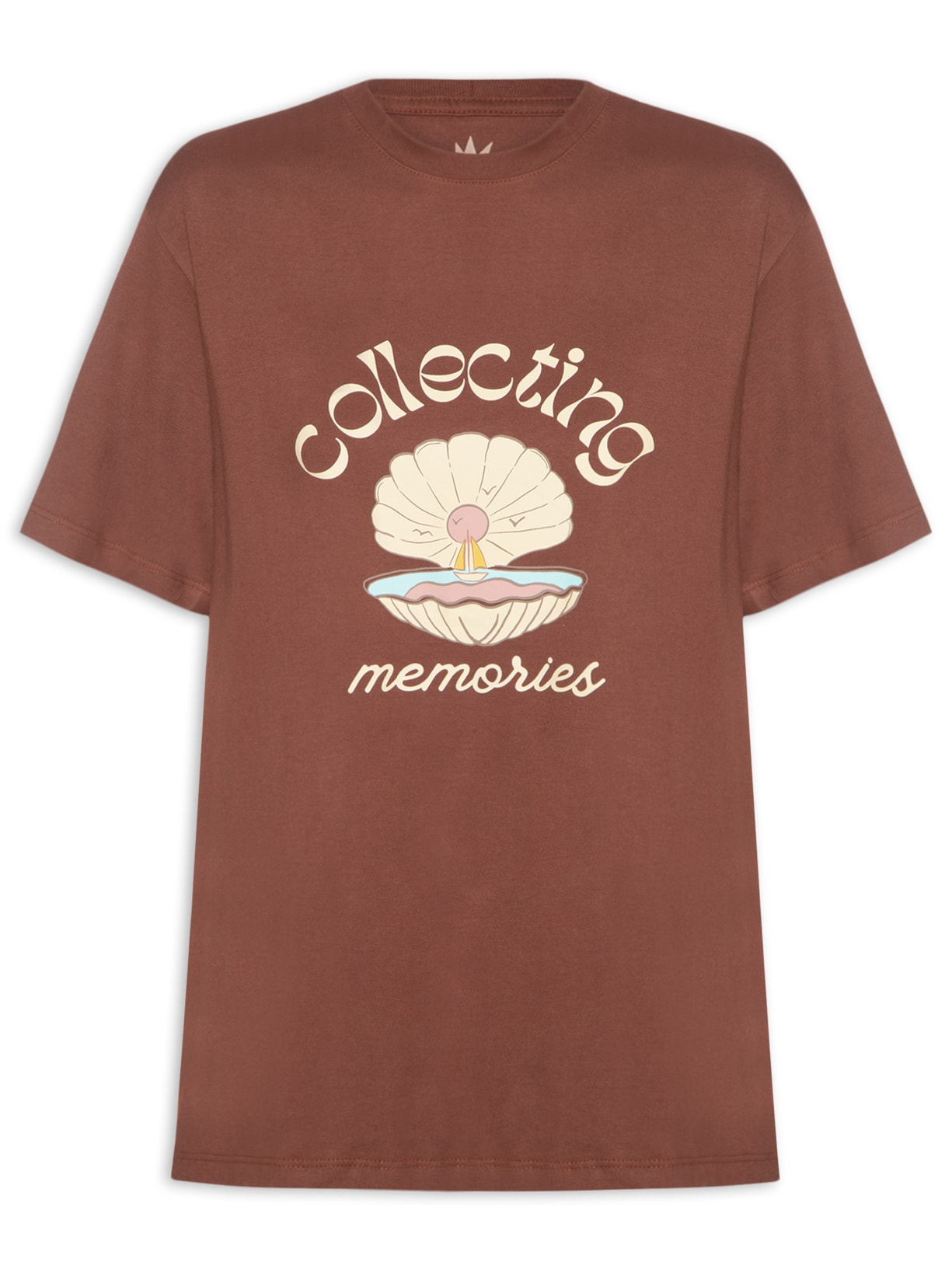 Camiseta Feminina Silk Memories Marrom Dress To