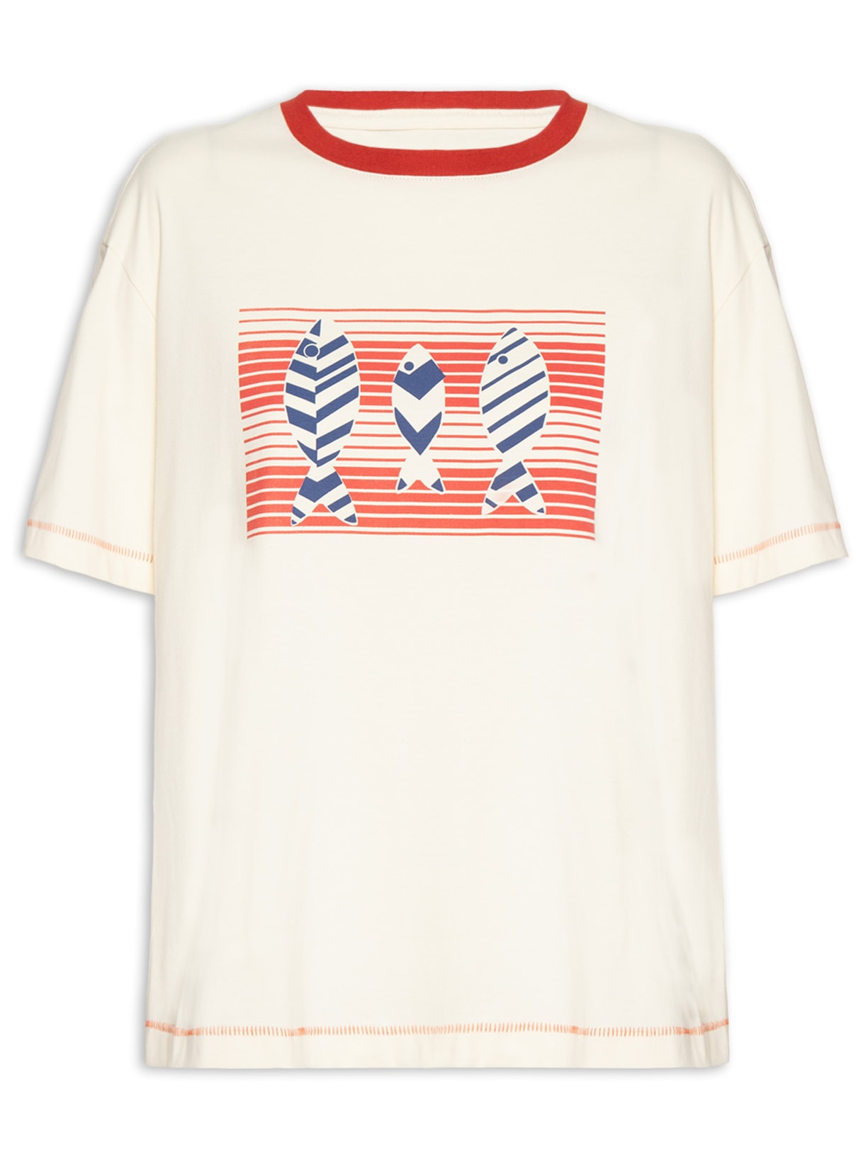 Camiseta Feminina Silk Nado Off White Dress To