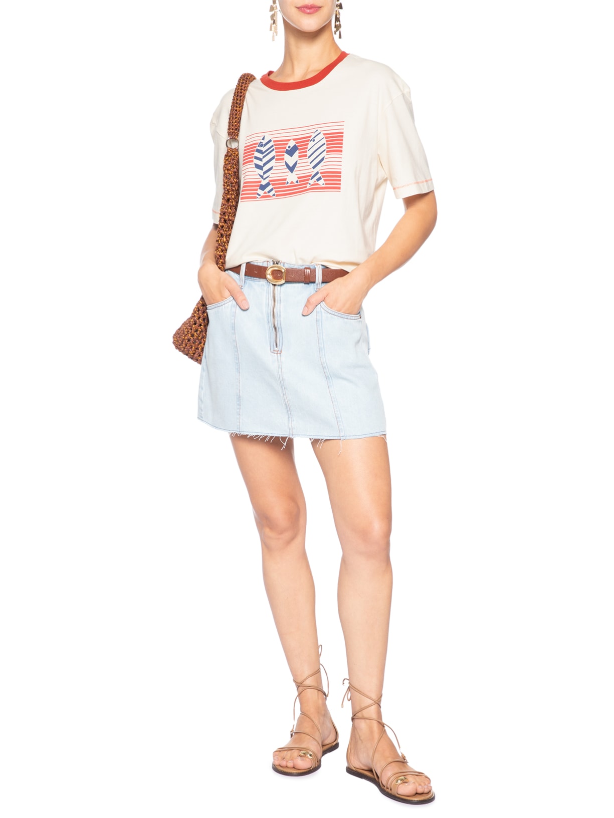 Camiseta Feminina Silk Nado – Off White Dress To