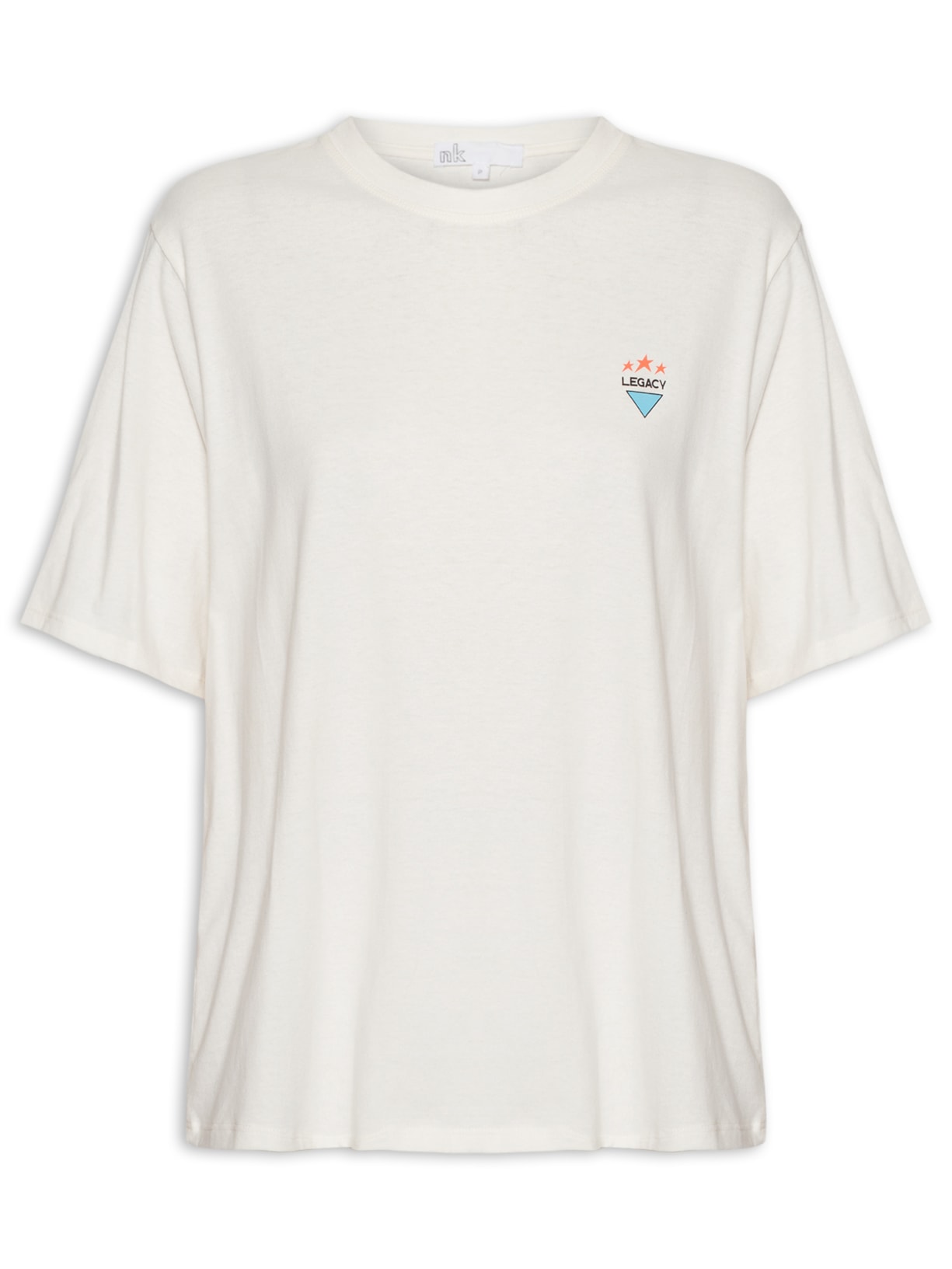 Camiseta Feminina Silk Scuderia - Off White