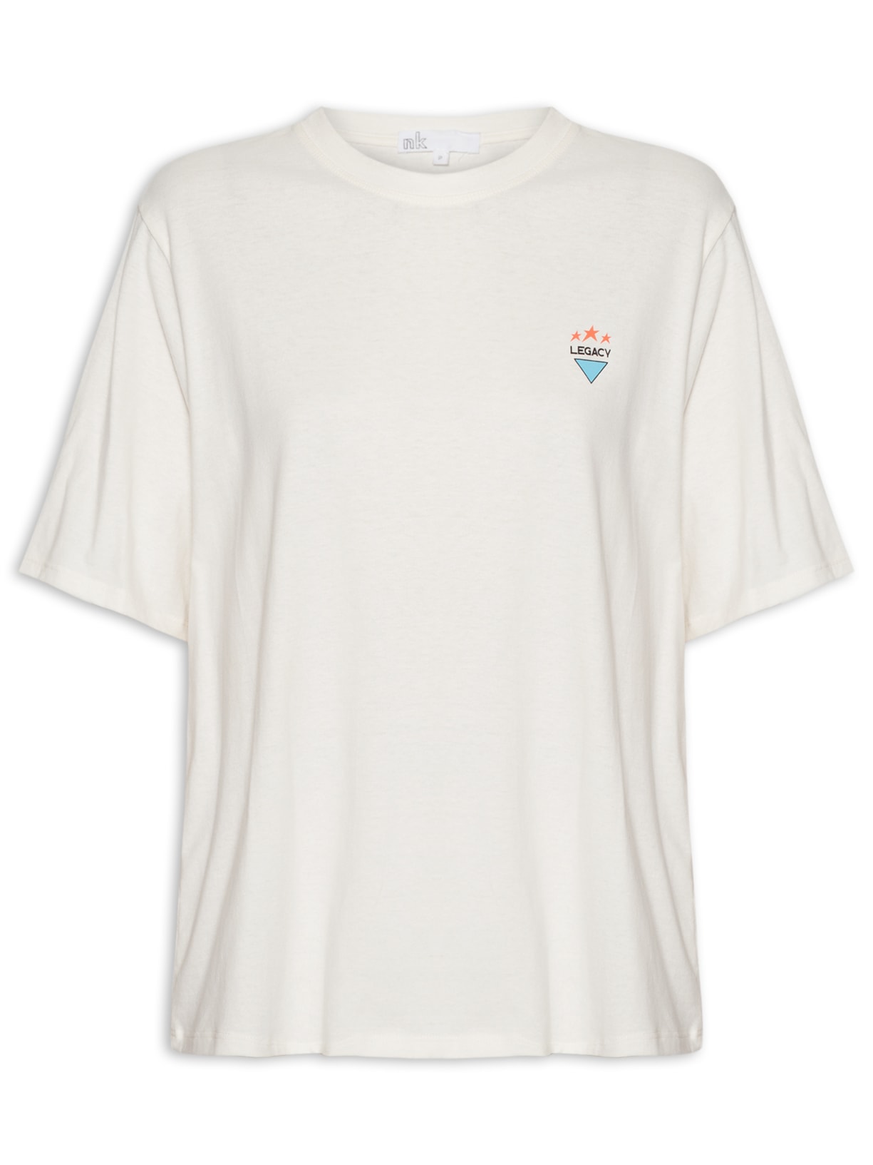 Camiseta Feminina Silk Scuderia - Off White