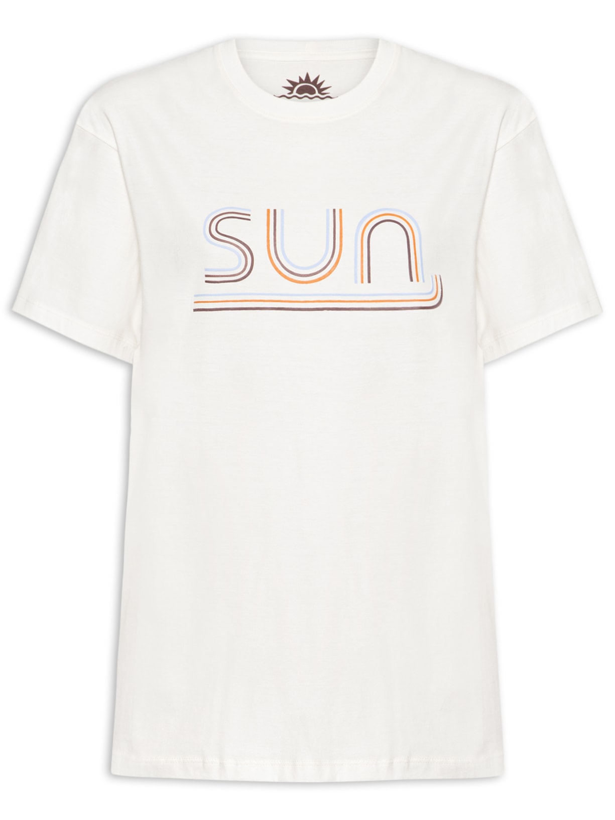Camiseta Feminina Silk Sun Branco Dress To