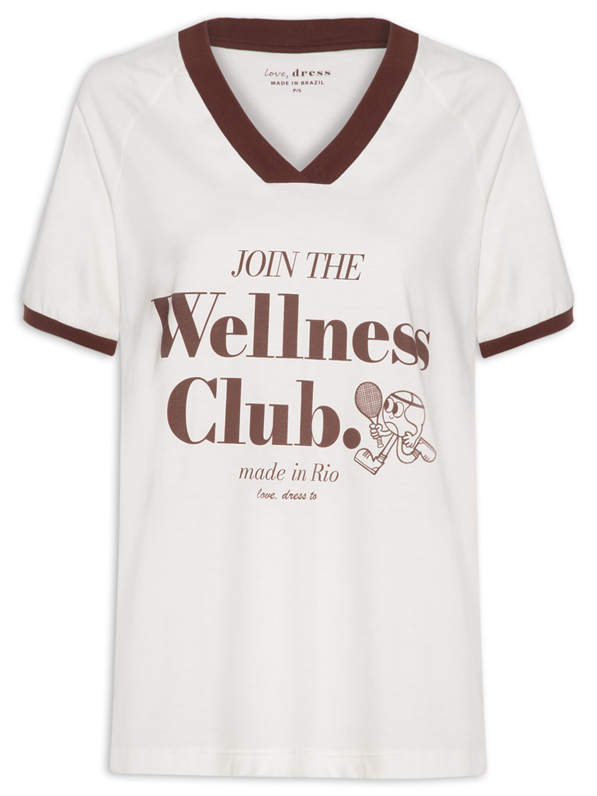 Camiseta Feminina Silk Wellness Club - Branco