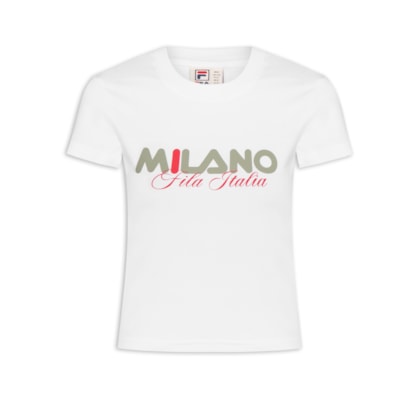 Camiseta Feminina Slim Milano Ag - Branco