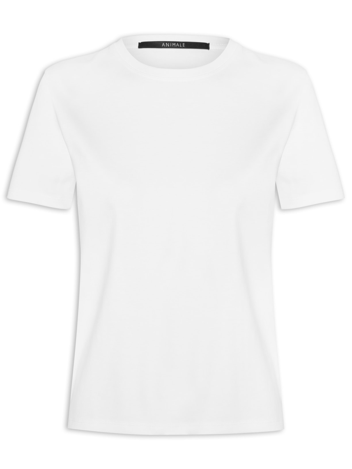 Camiseta Feminina Slim - Off White