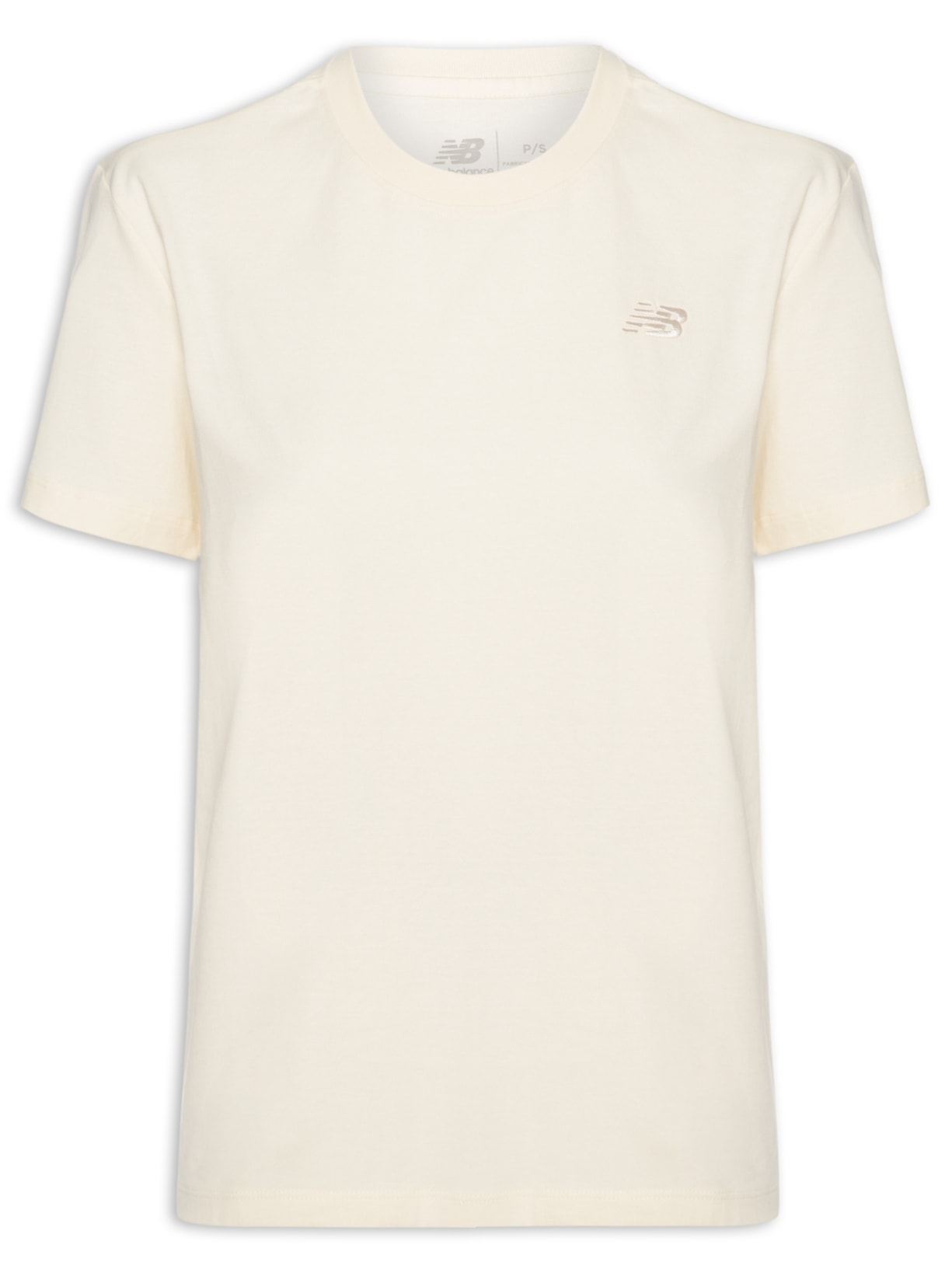 Camiseta Feminina Small Logo Branco New Balance
