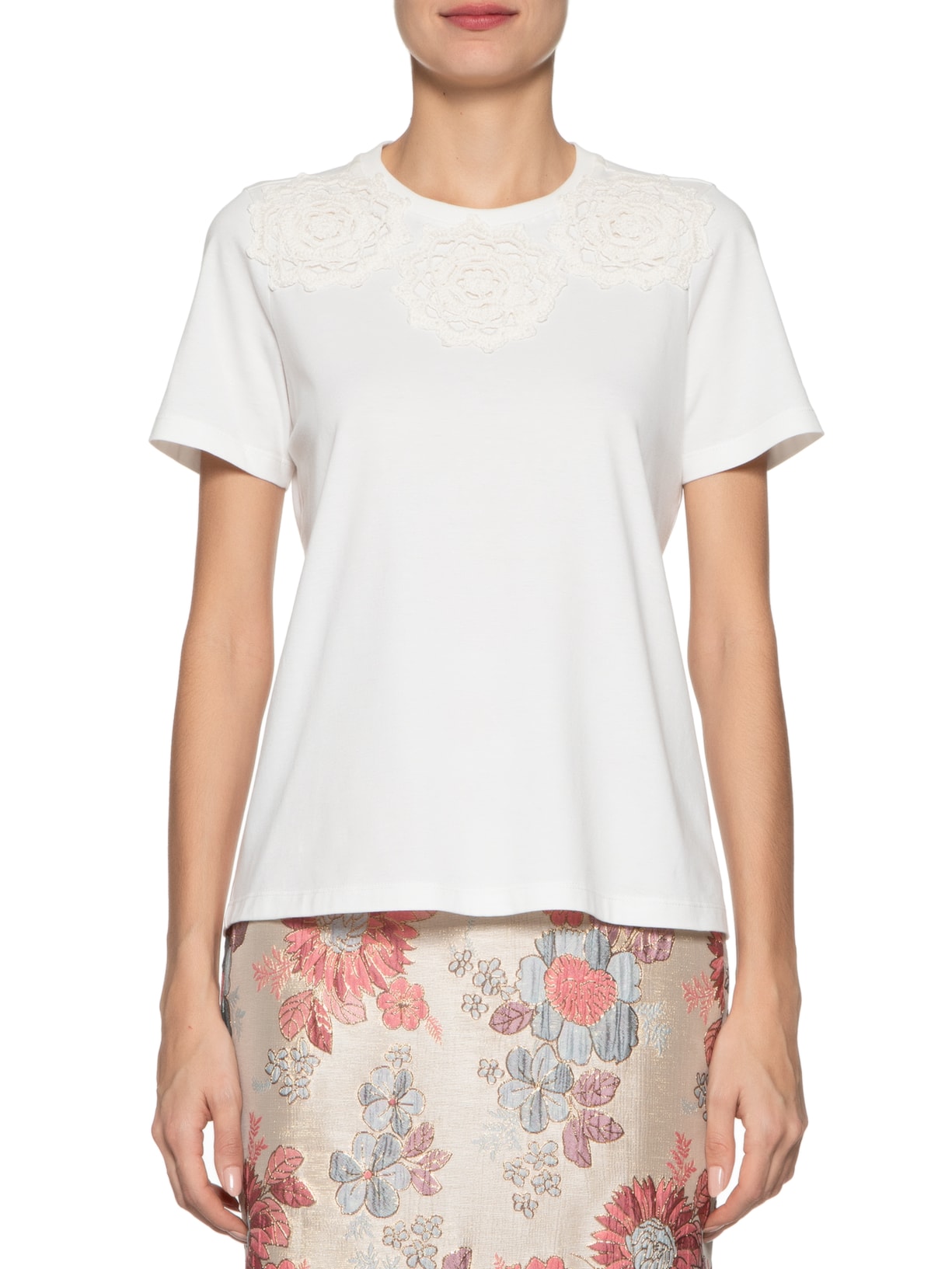 Camiseta Feminina Sofia Off White Iorane