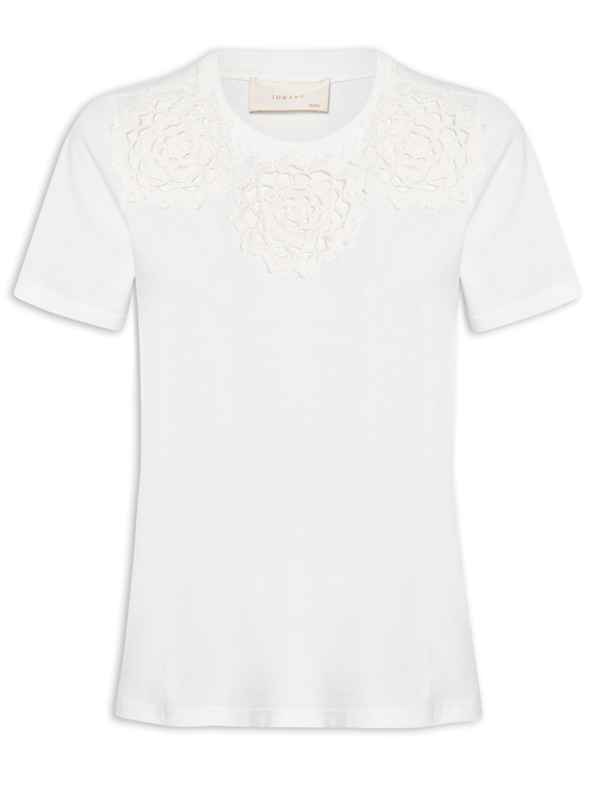 Camiseta Feminina Sofia Off White Iorane