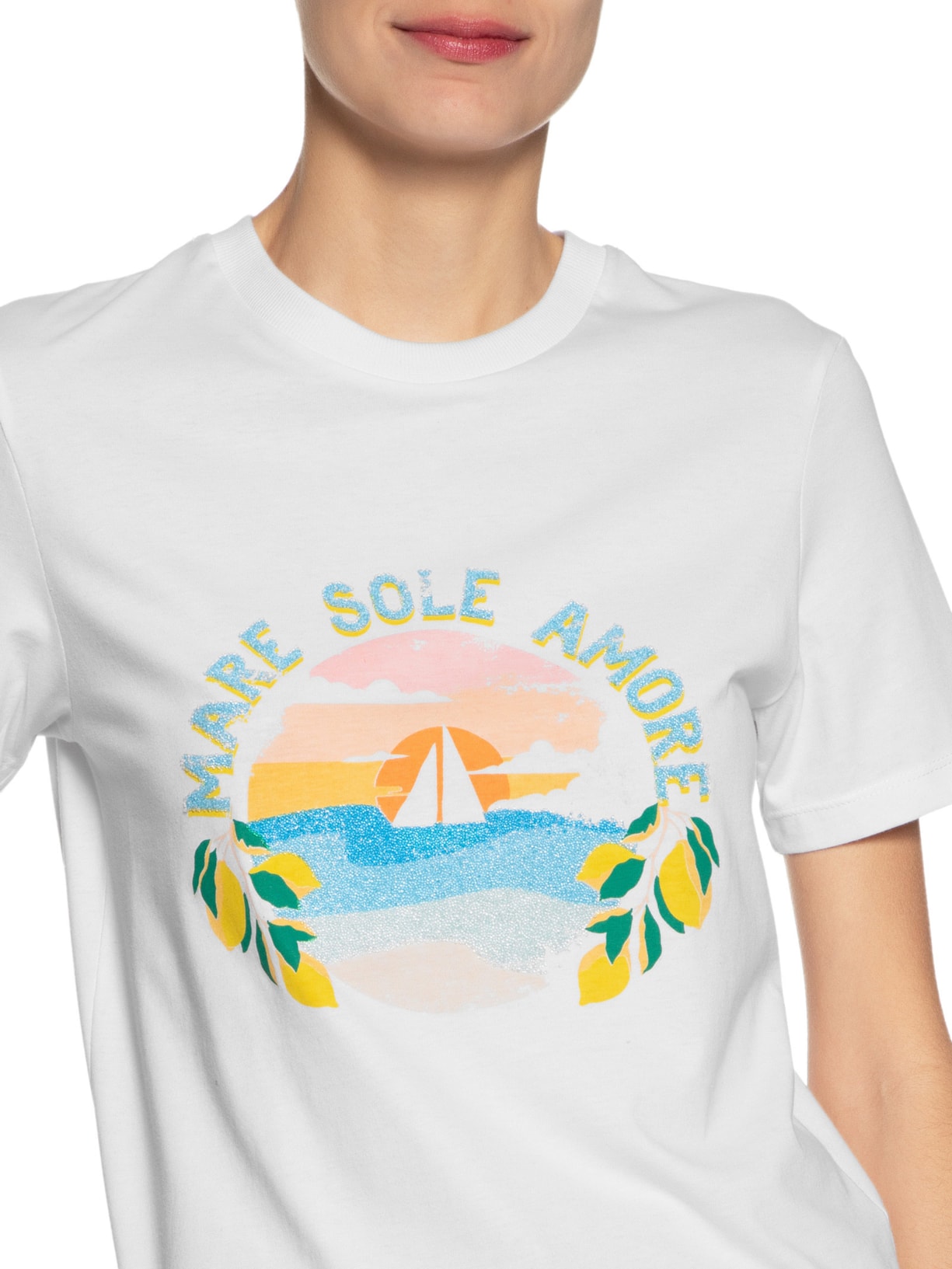 Camiseta Feminina Sole Amore Branco Nxt Lvl
